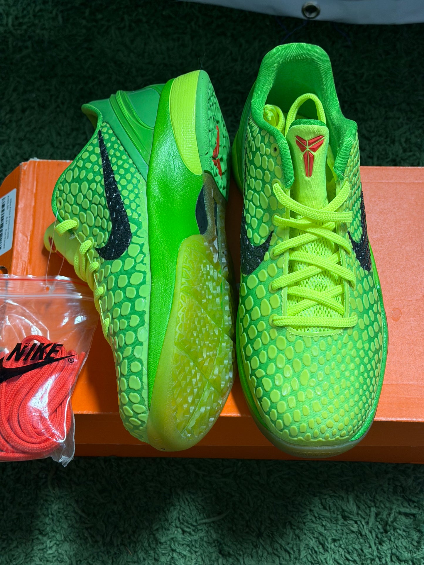 Nike Kobe 6 Grinch (GS)