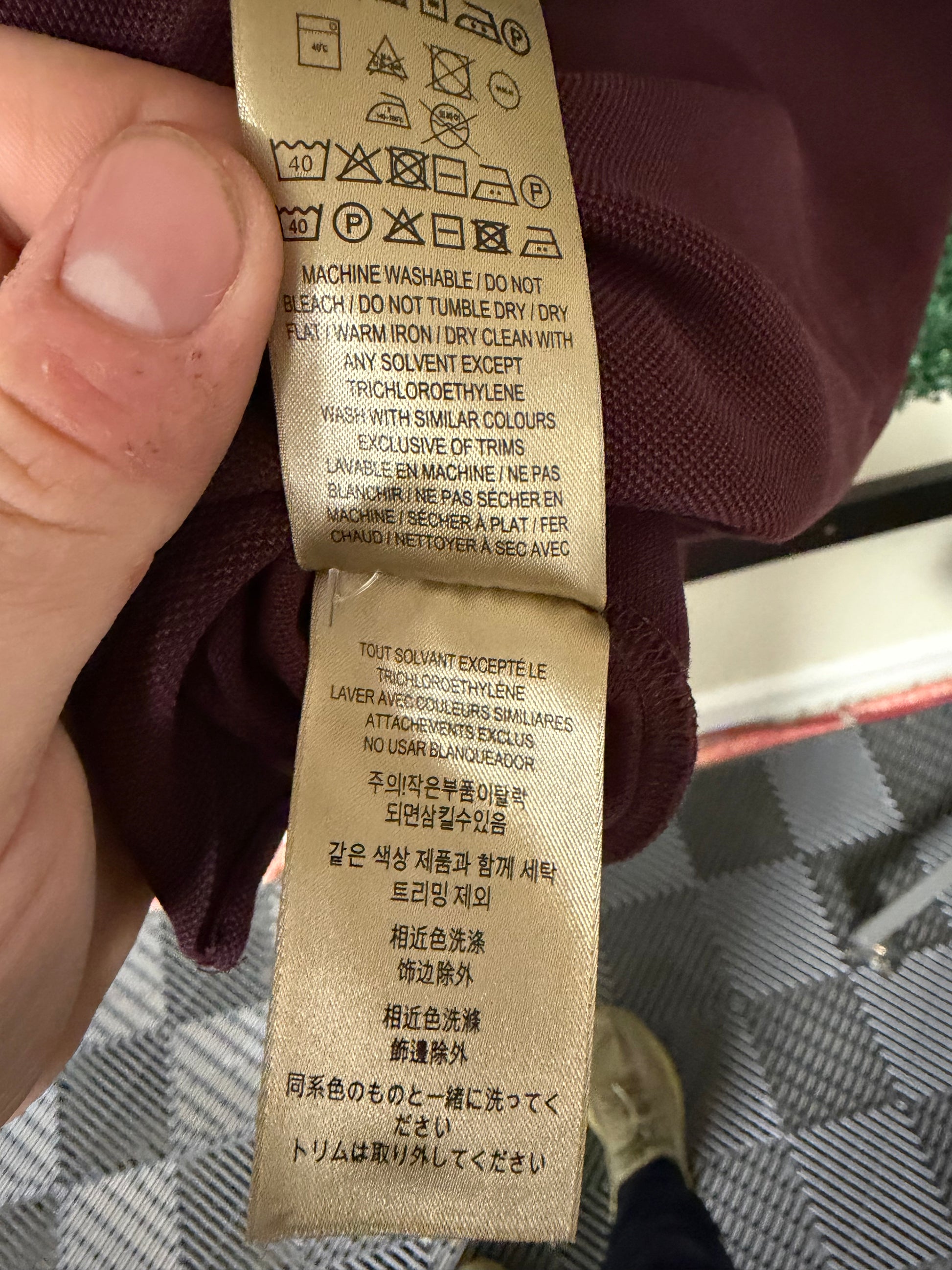 BURBERRY POLO TEE