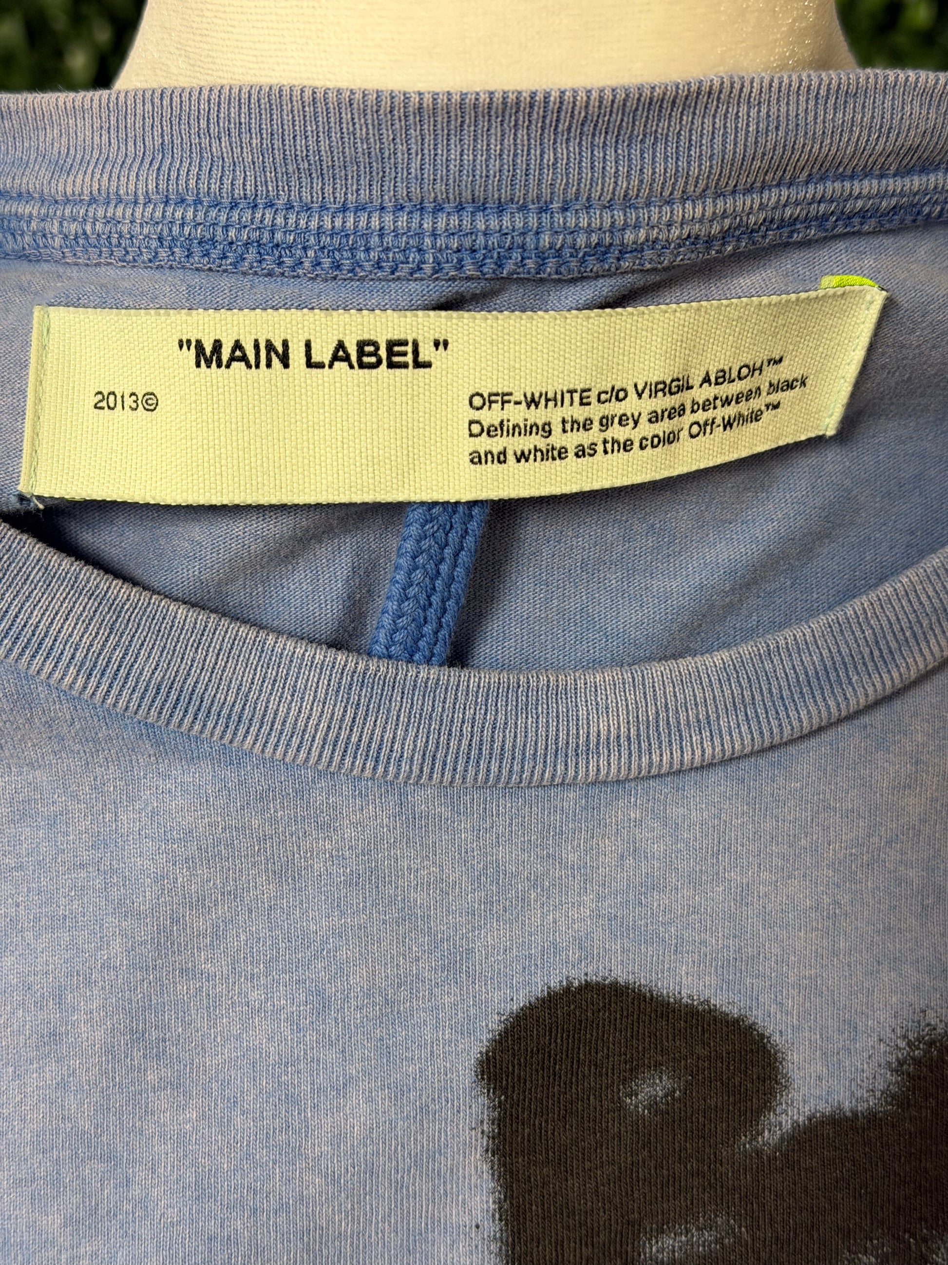 OFFWHITE T-SHIRT VIOLET