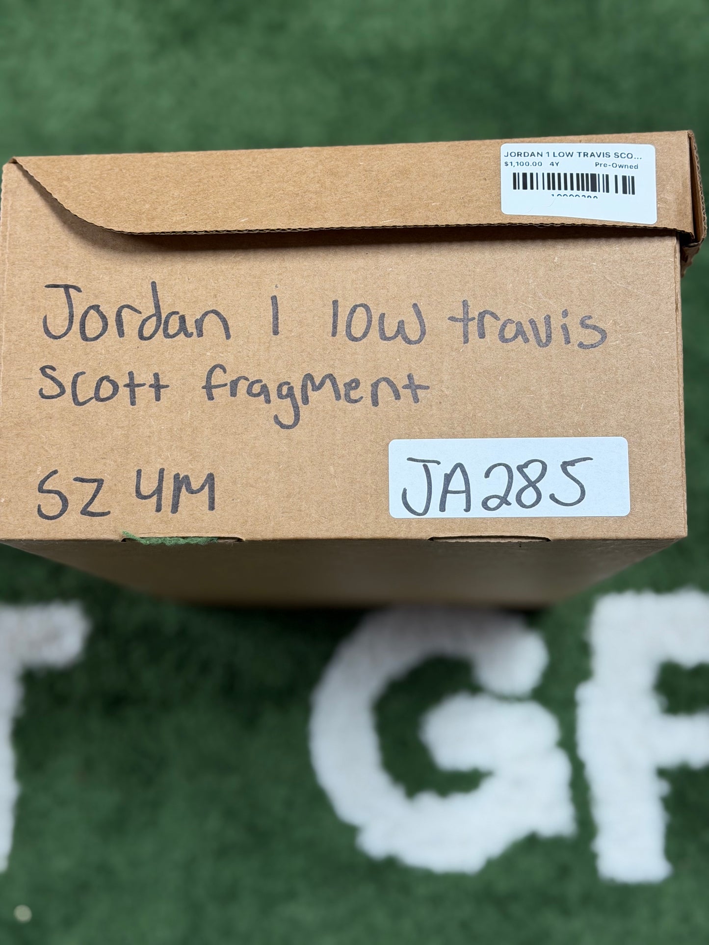 JORDAN 1 LOW TRAVIS SCOTT FRAGMENT