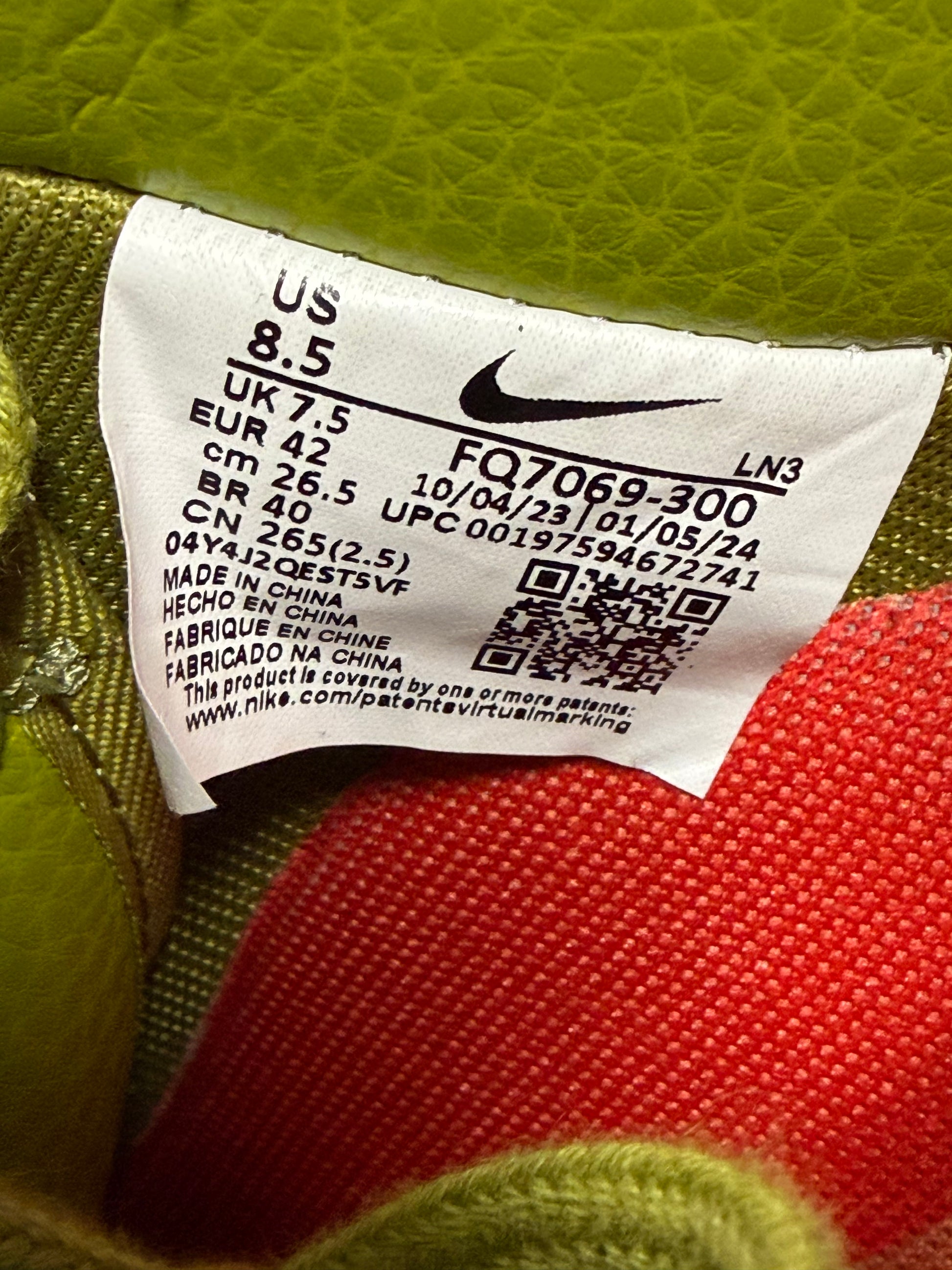 Nike Air Force 1 Low Cactus Plant Flea Market Moss