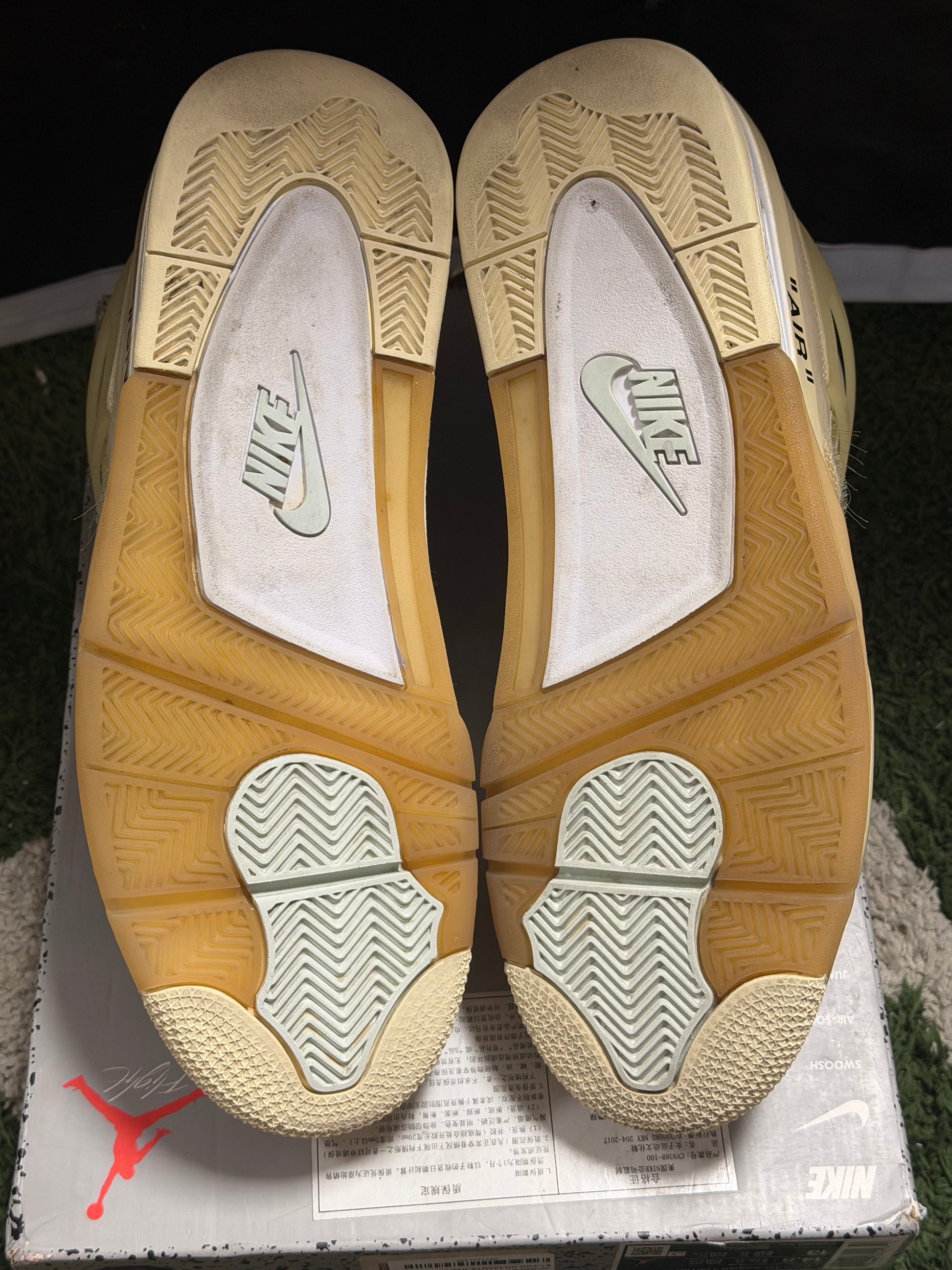 Jordan 4 Retro Off-White Sail (Women's)