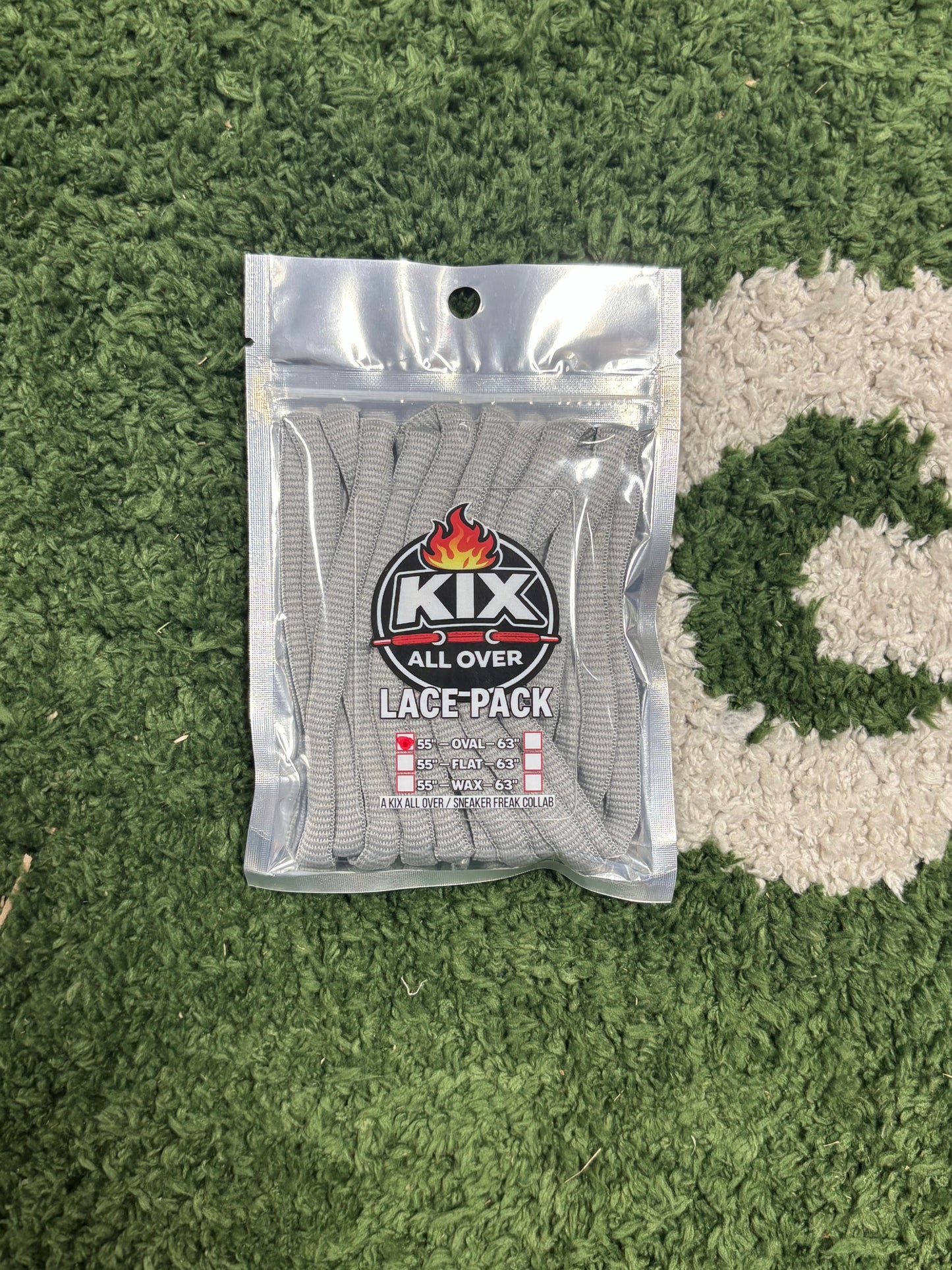 KIX ALL OVER SINGLE LACE PACK (GREY)