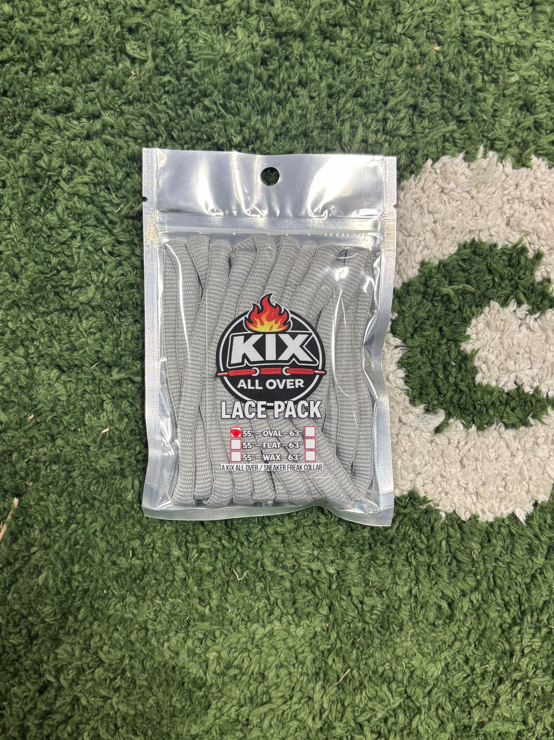 KIX ALL OVER SINGLE LACE PACK (GREY)