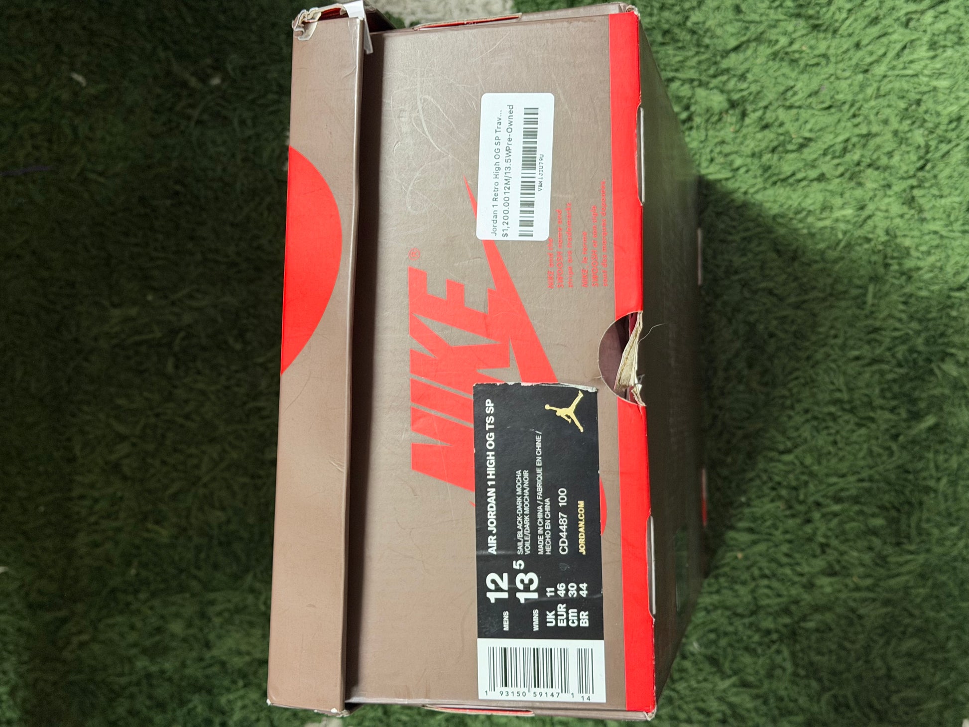 Jordan 1 Retro High OG SP Travis Scott Mocha