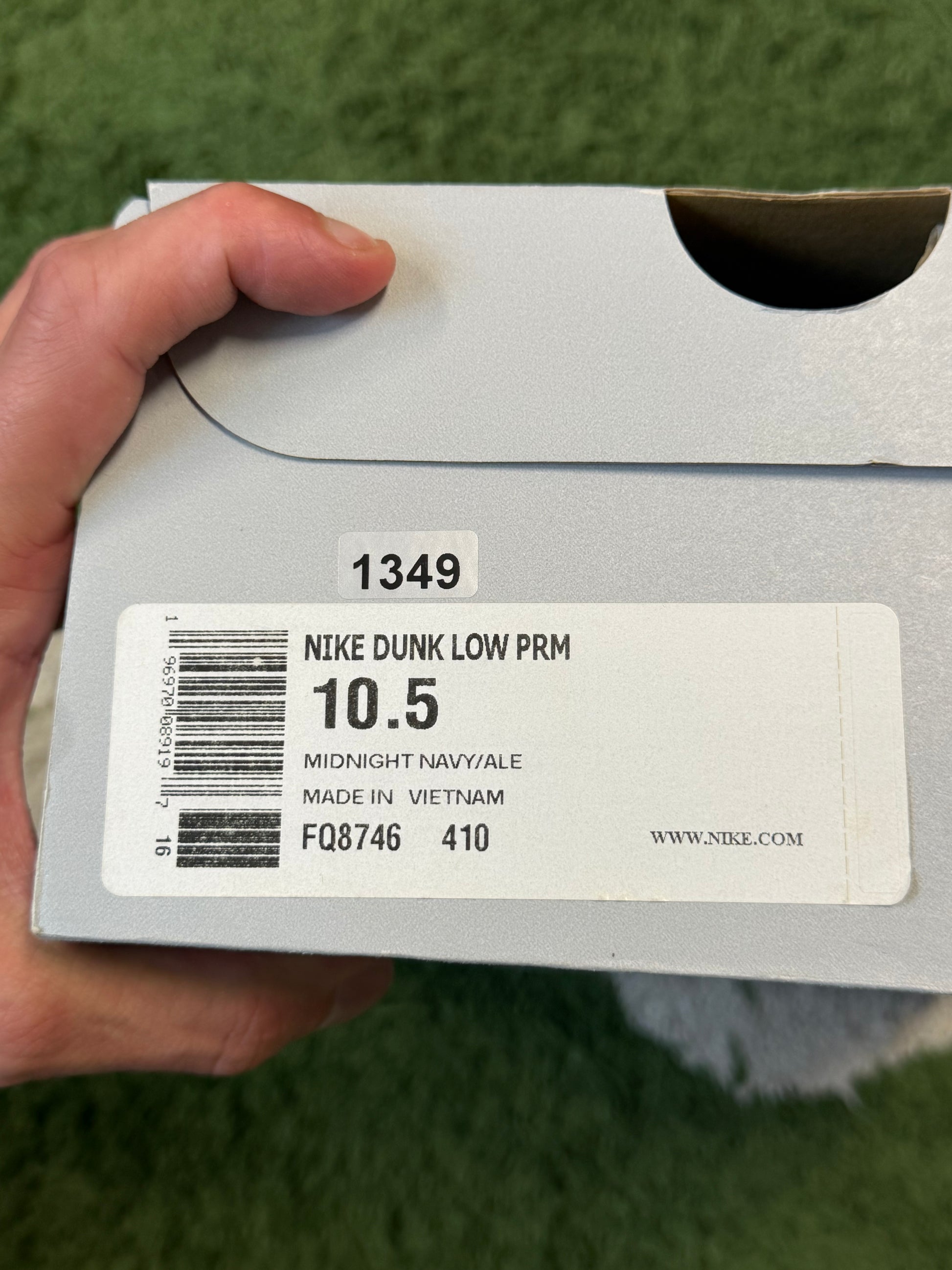 Nike Dunk Low Tweed Midnight Navy Corduroy