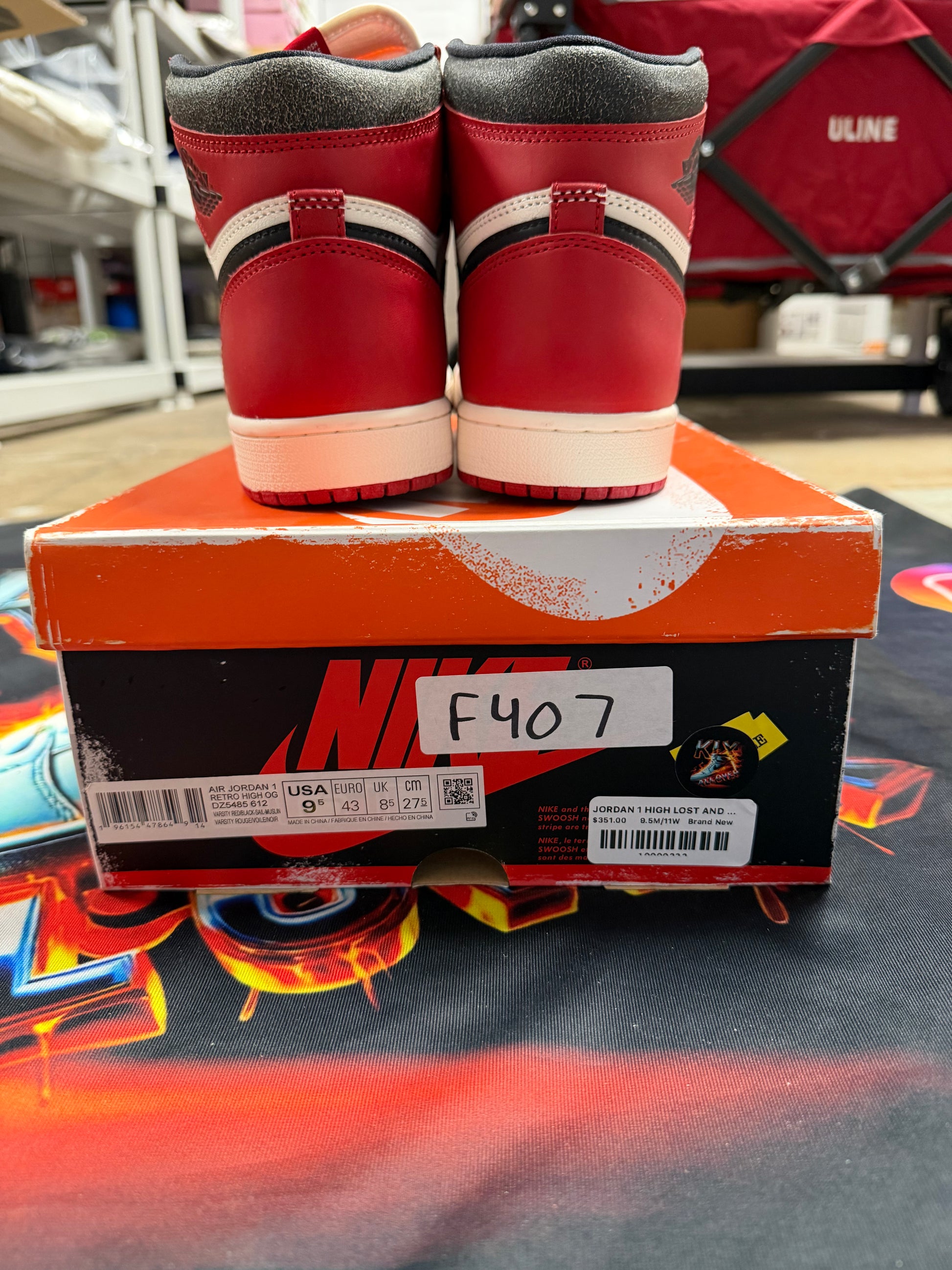 JORDAN 1 HIGH LOST AND FOUND