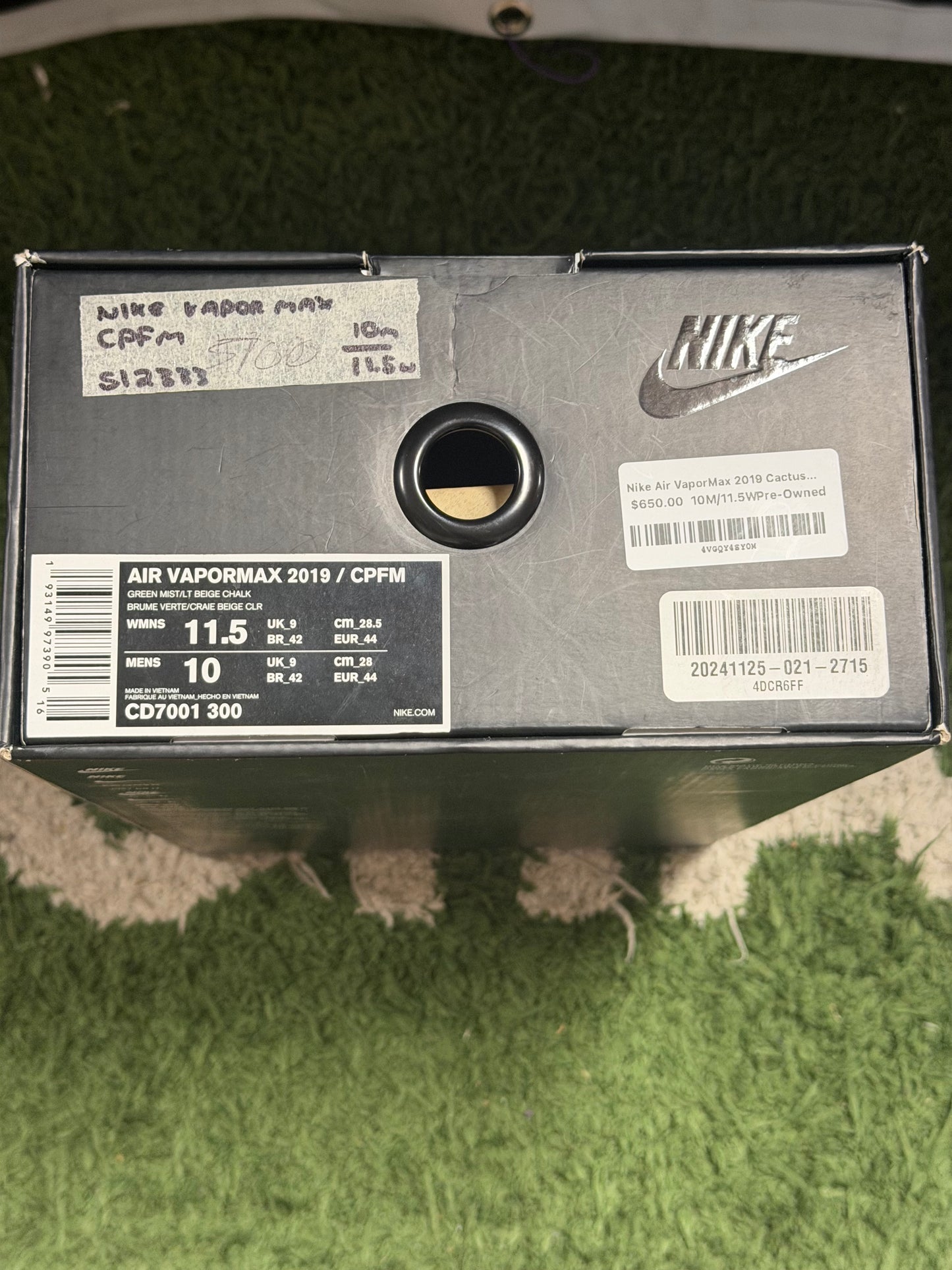Nike Air VaporMax 2019 Cactus Plant Flea Market (Women's)