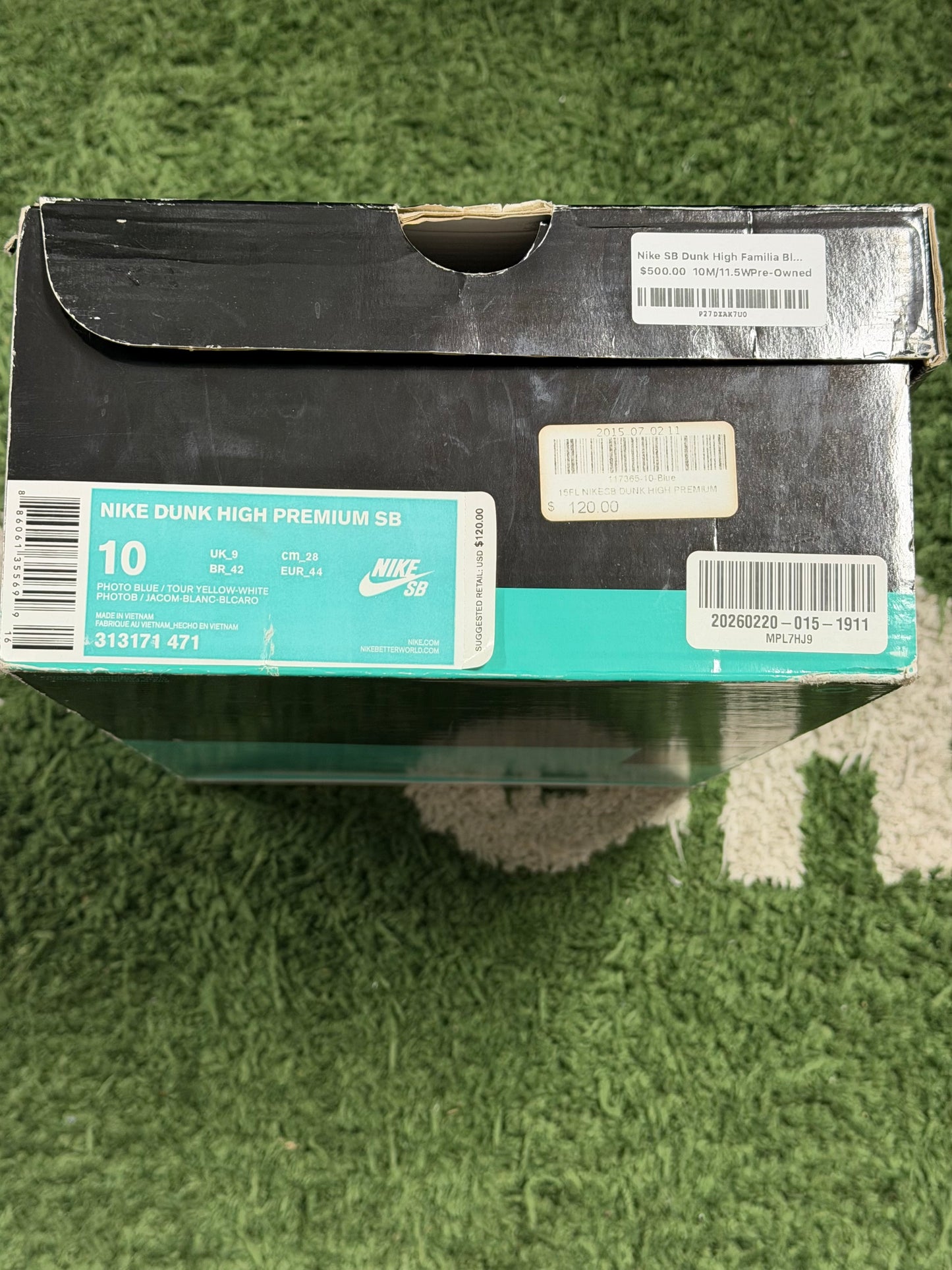 Nike SB Dunk High Familia Blue Ox