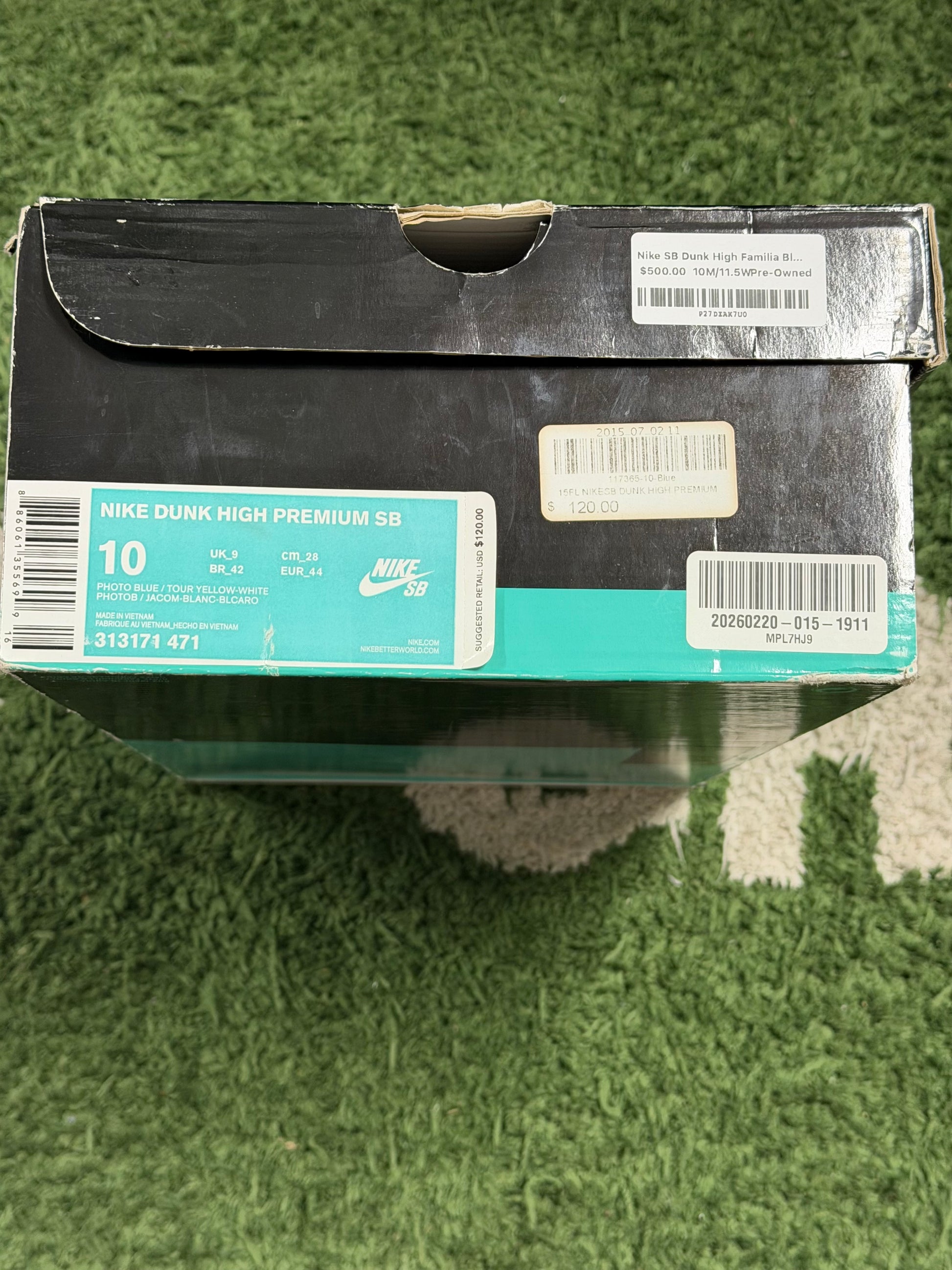 Nike SB Dunk High Familia Blue Ox