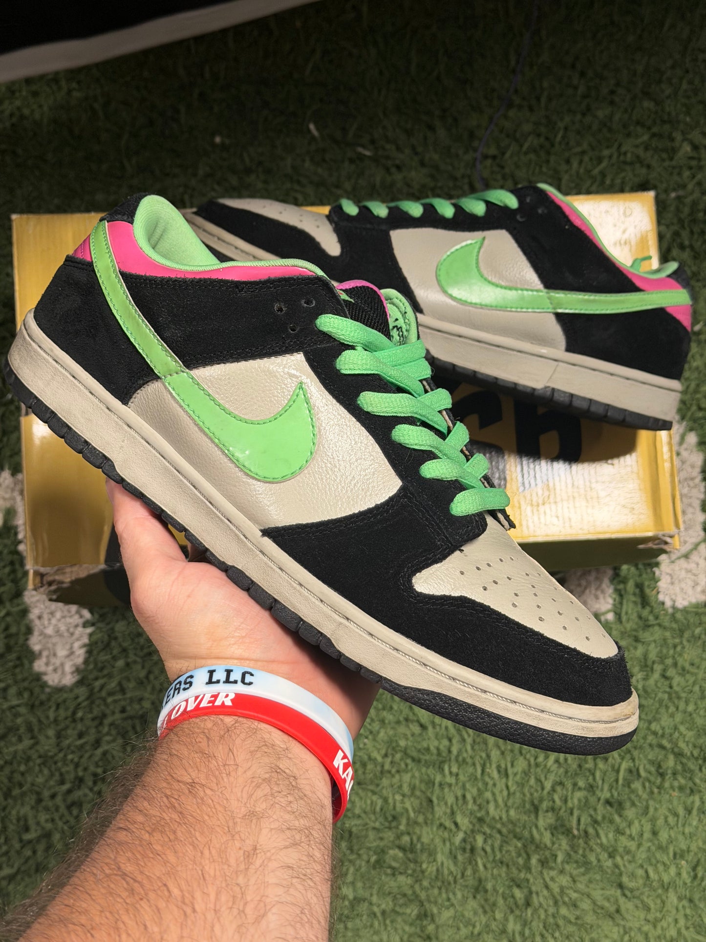 Nike SB Dunk Low Magnet Light Poison Green