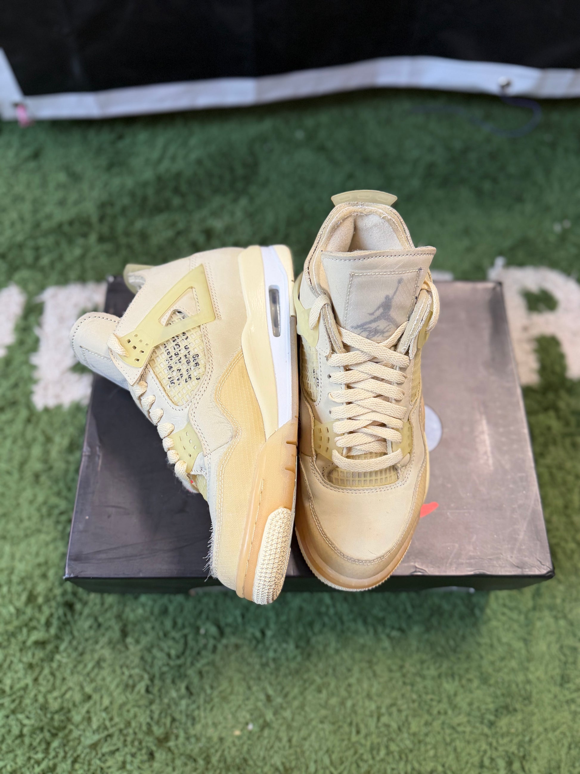 Jordan 4 Retro Off-White Sail (Women's)