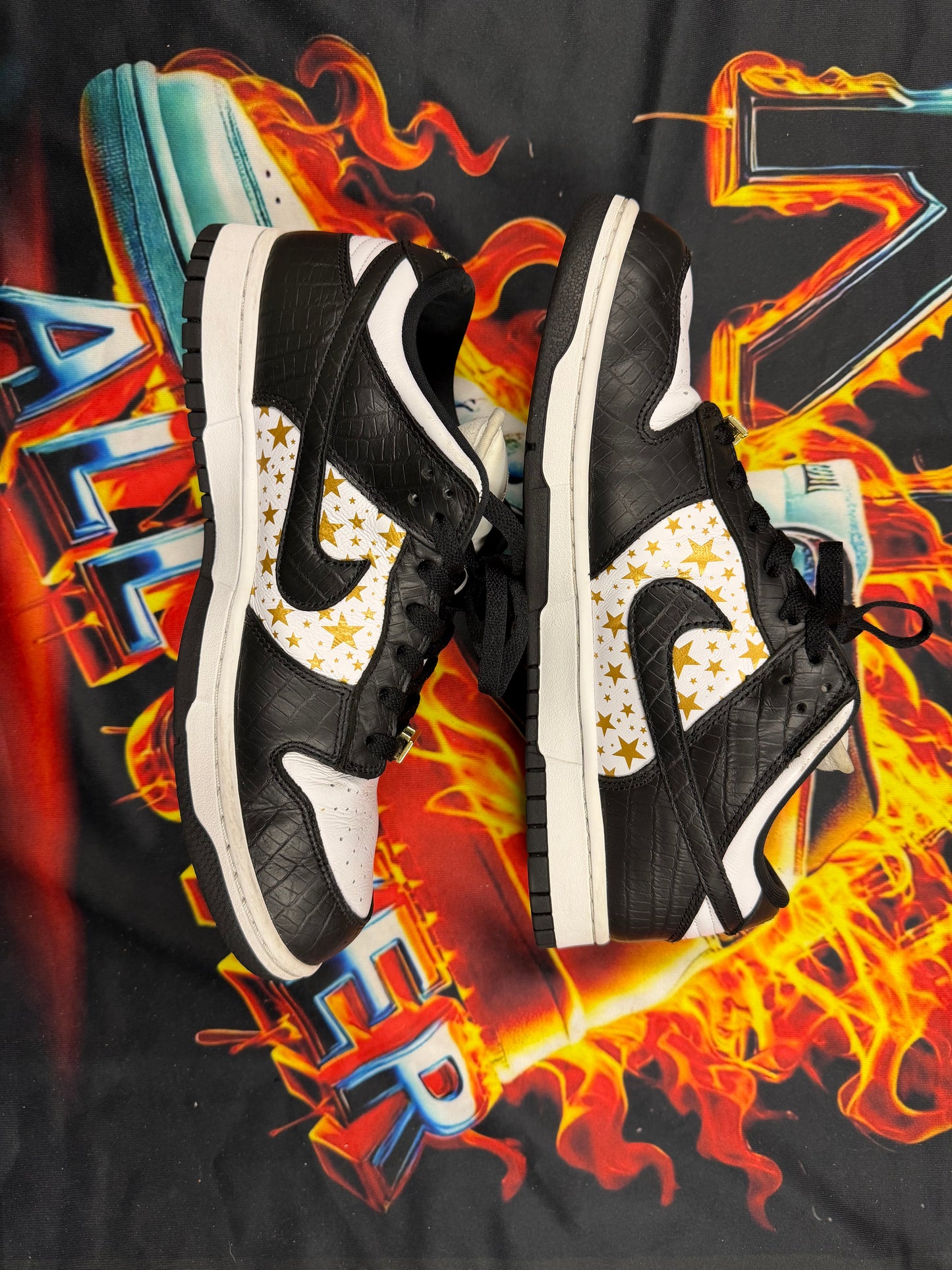 Nike SB Dunk Low Supreme Stars Black (2021)