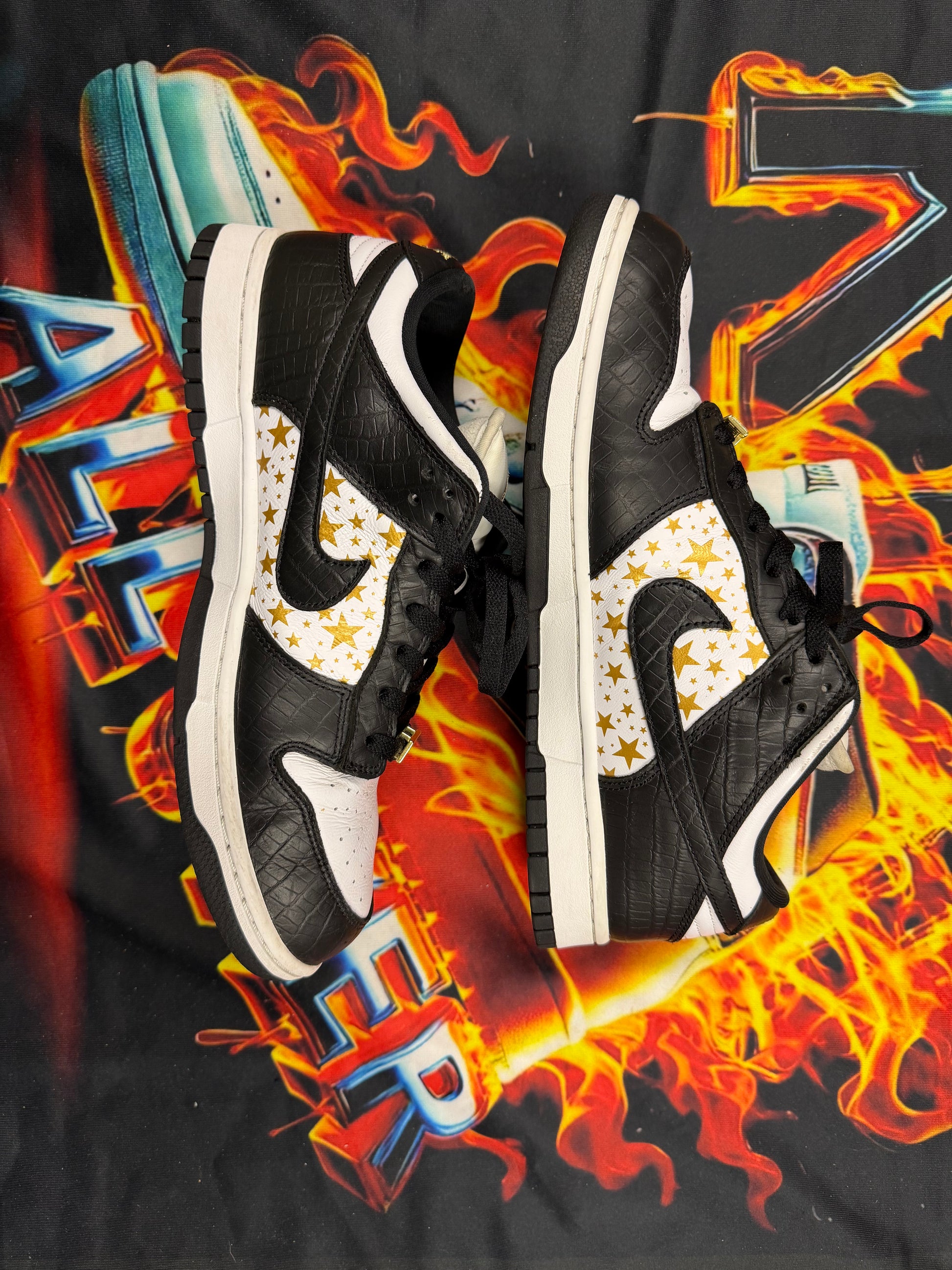 Nike SB Dunk Low Supreme Stars Black (2021)