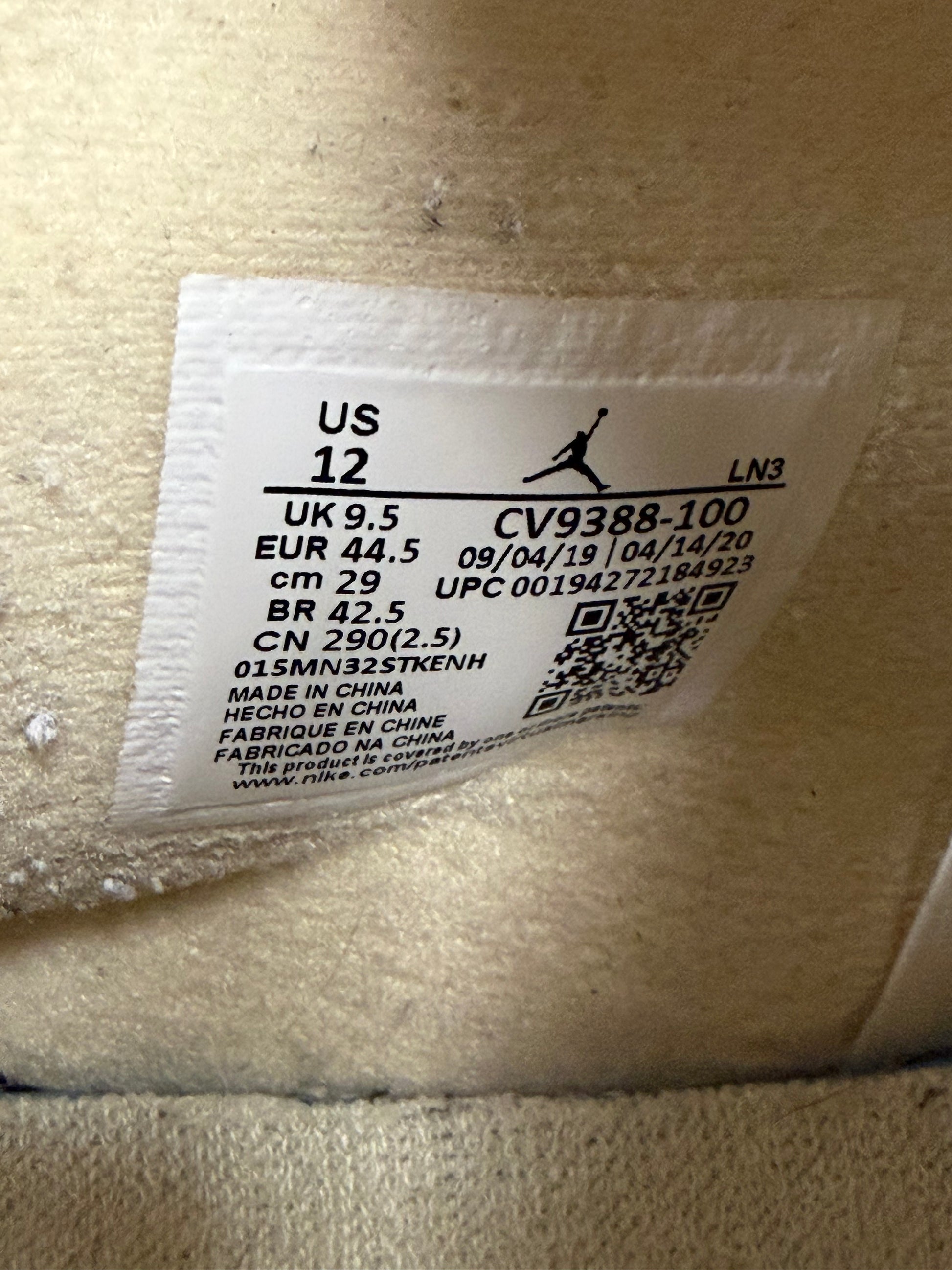 Jordan 4 Retro Off-White Sail (Women's)