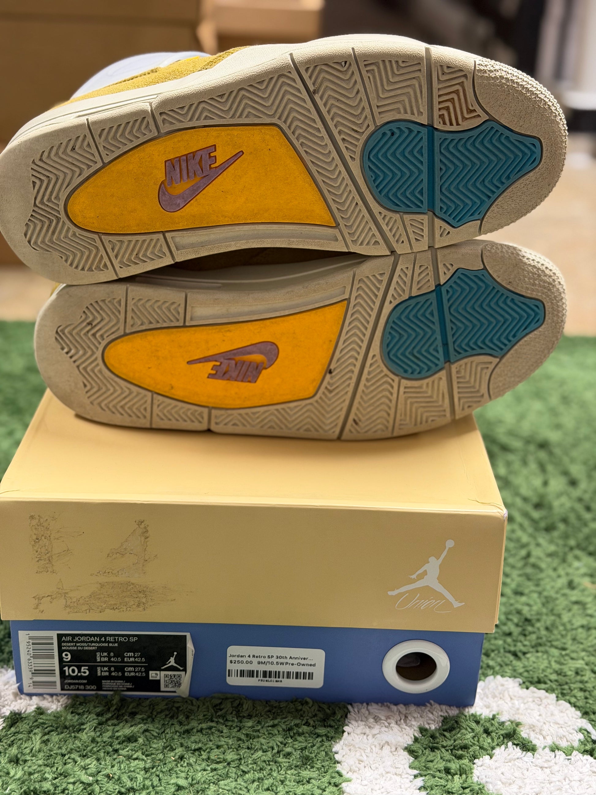 Jordan 4 Retro SP 30th Anniversary Union Desert Moss