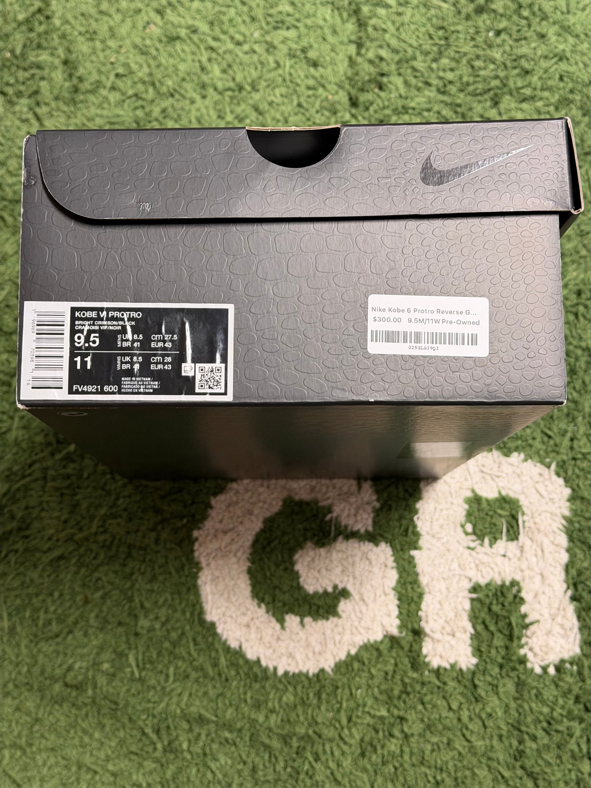 Nike Kobe 6 Protro Reverse Grinch