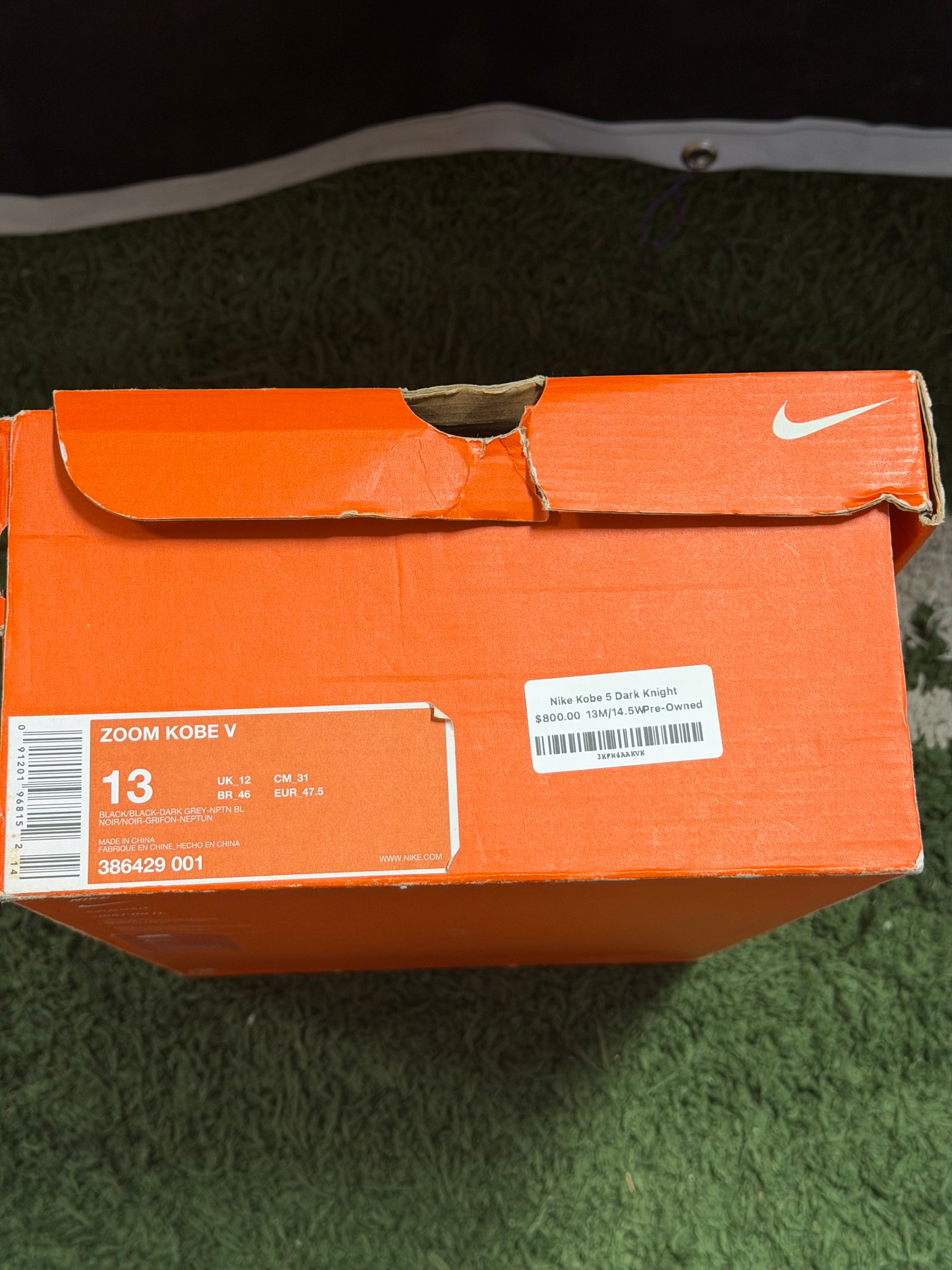 Nike Kobe 5 Dark Knight