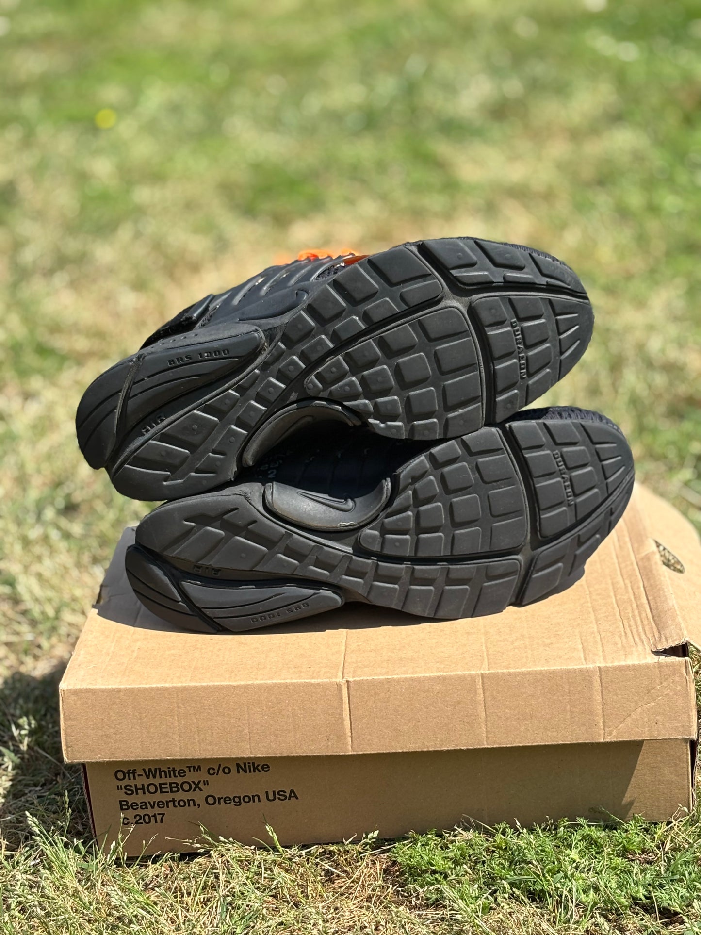 Nike Offwhite presto “Black” Size 10M