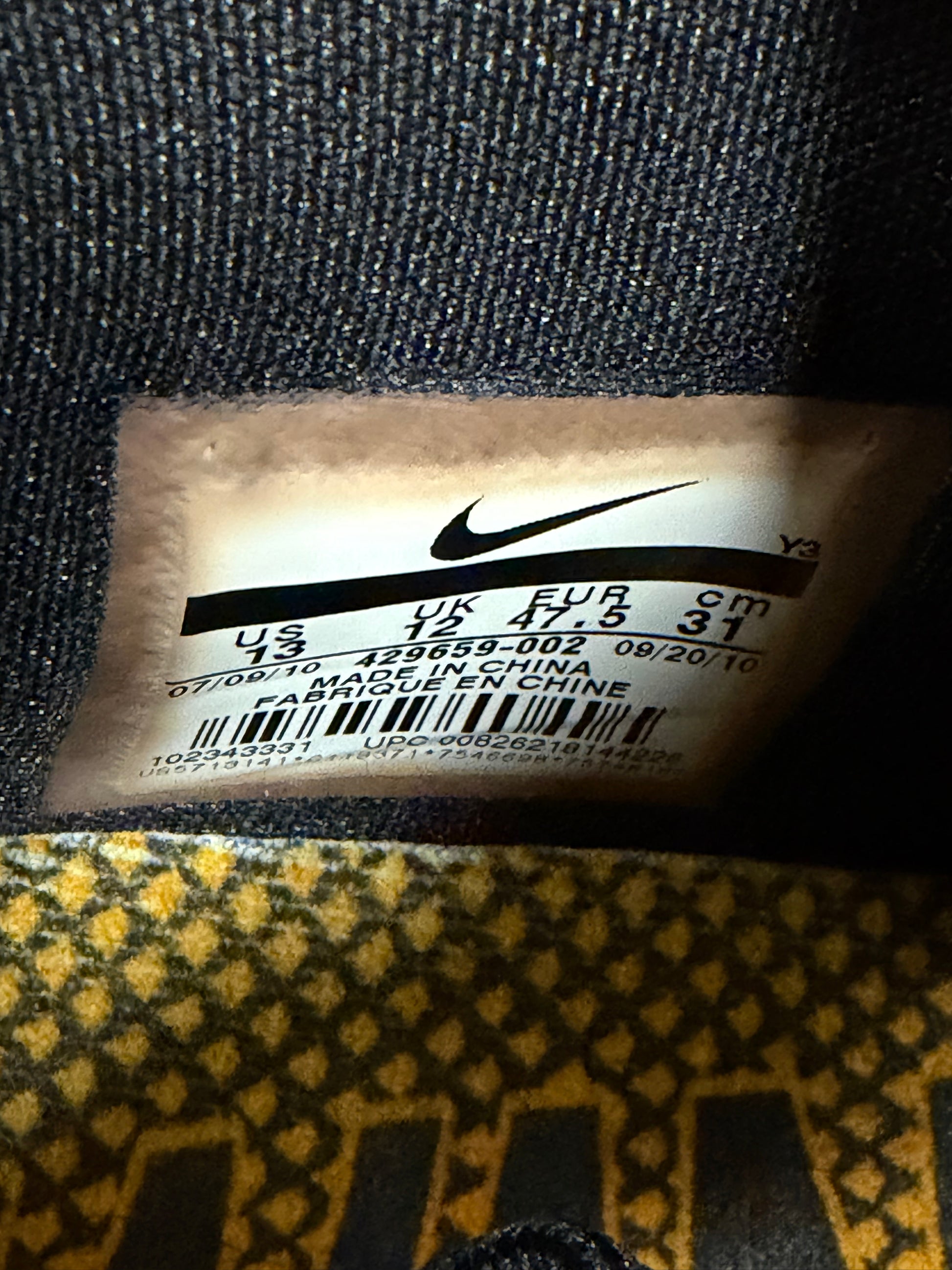 Nike Kobe 6 Black Del Sol