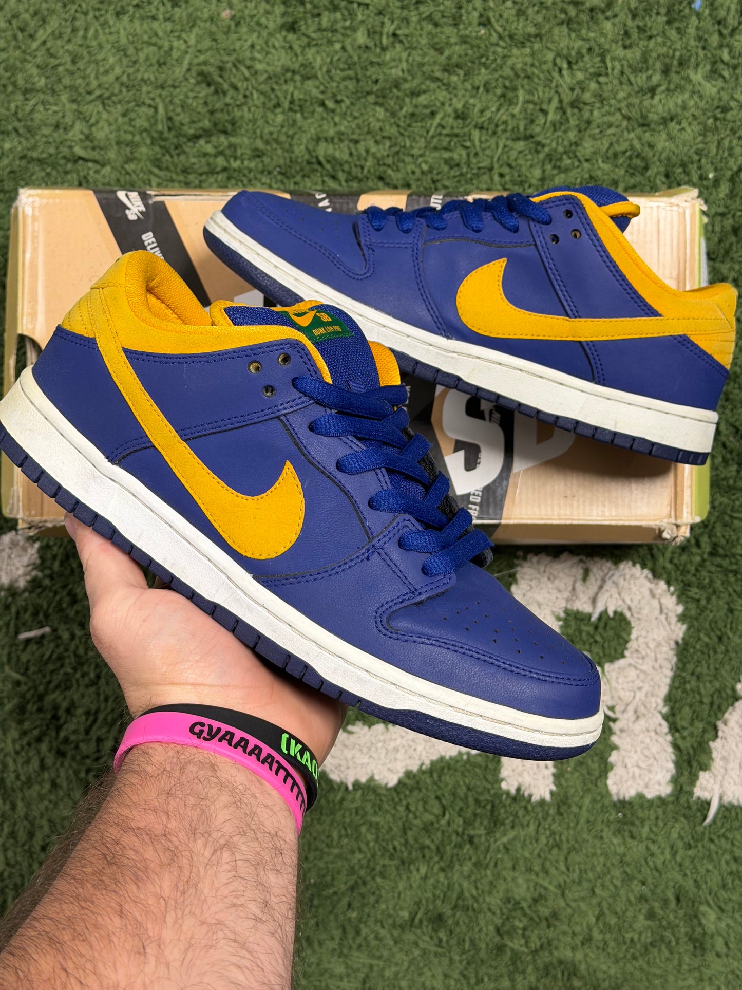 Nike SB Dunk Low Royal Blue Midas Gold
