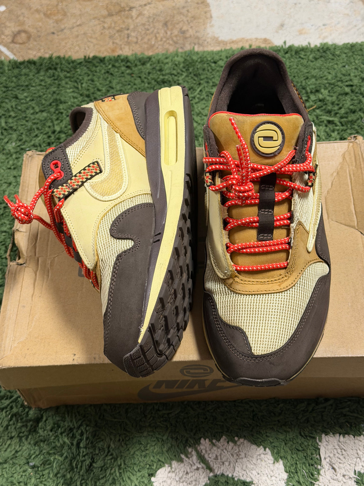Nike Air Max 1 Travis Scott Cactus Jack Baroque Brown