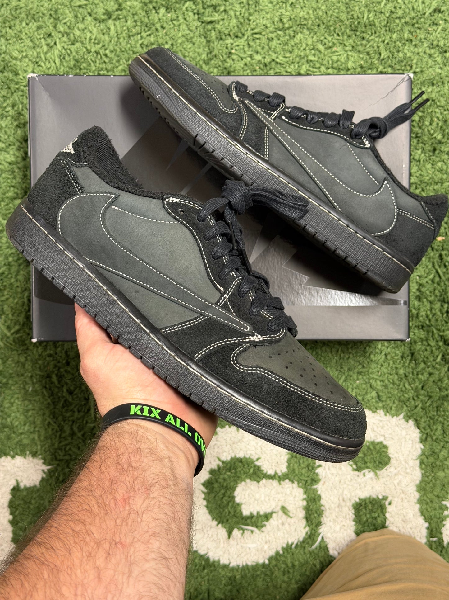 Jordan 1 Retro Low OG SP Travis Scott Black Phantom