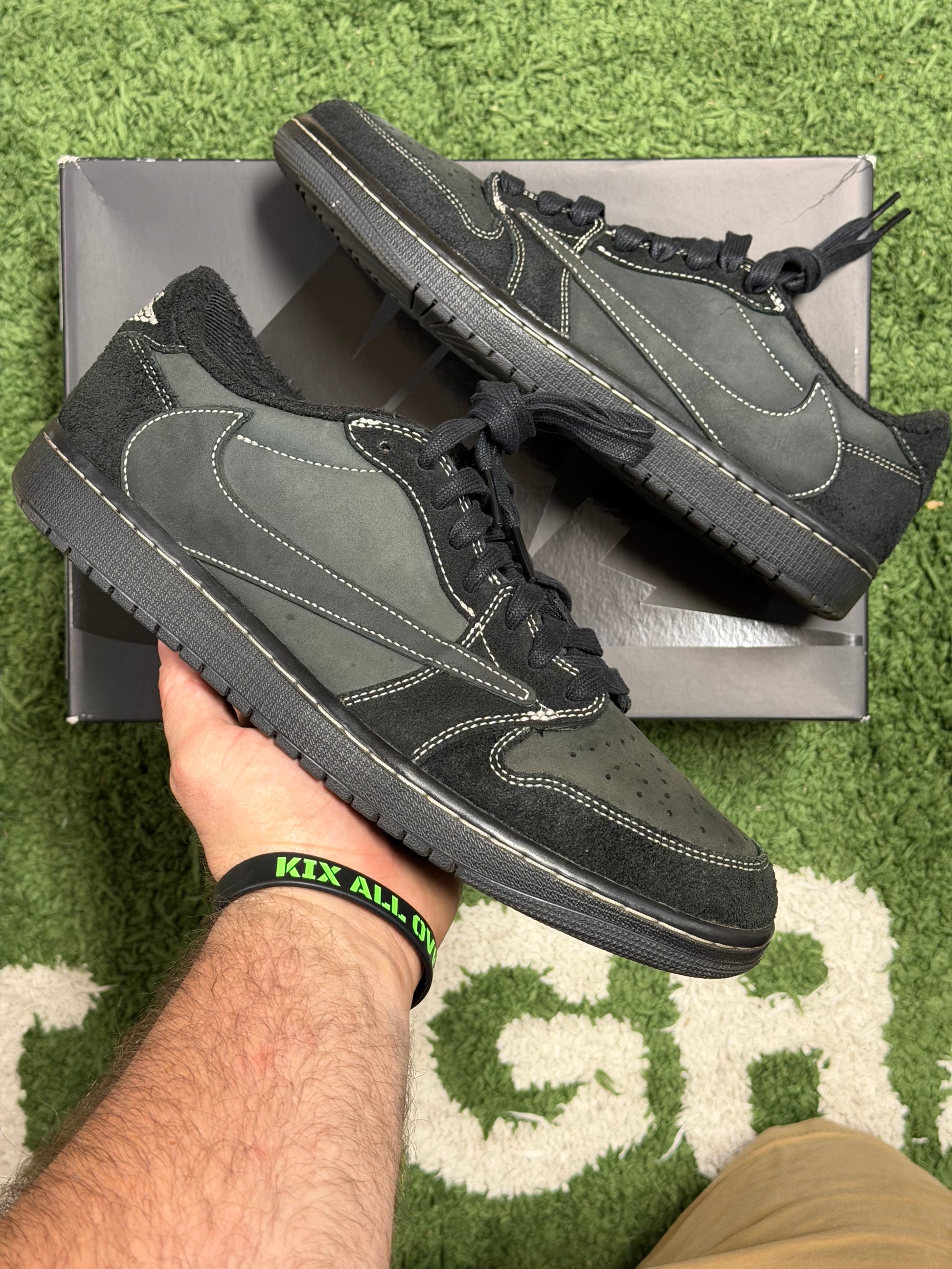 Jordan 1 Retro Low OG SP Travis Scott Black Phantom