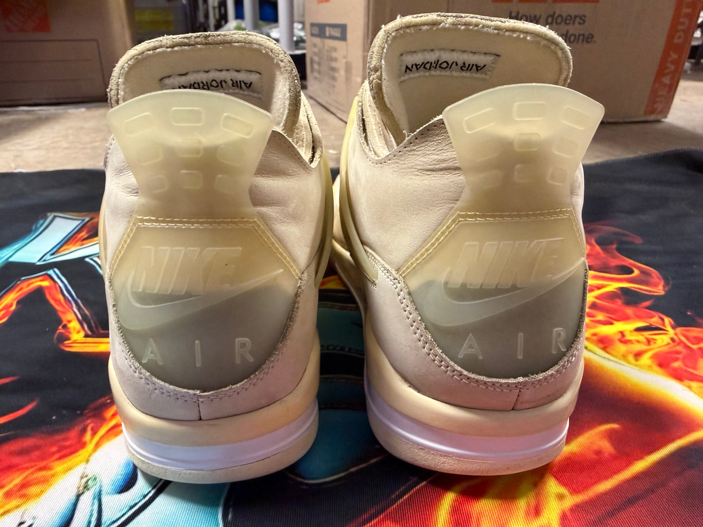 JORDAN 4 OFFWHITE SAIL