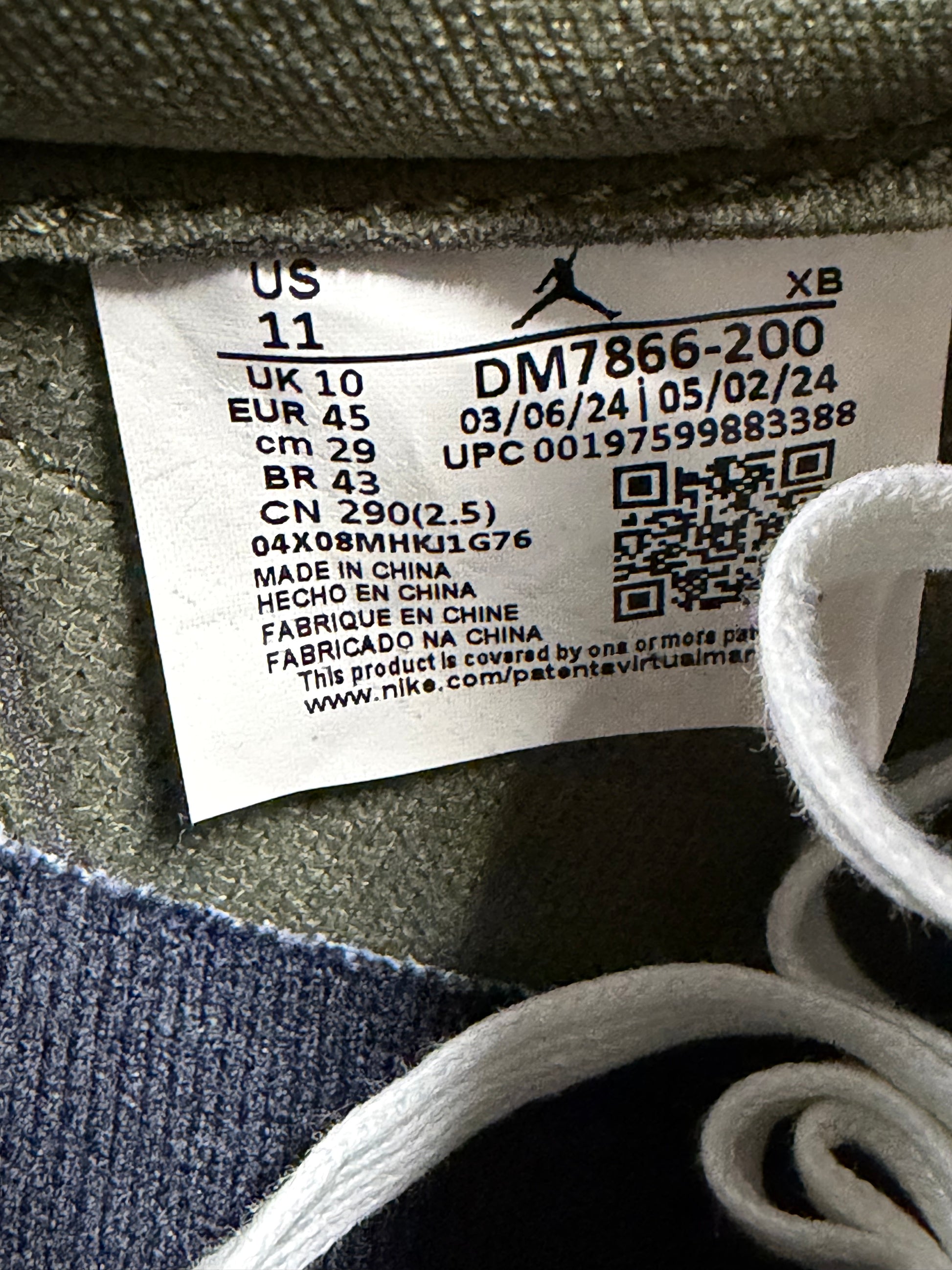 Jordan 1 Retro Low OG SP Travis Scott Medium Olive