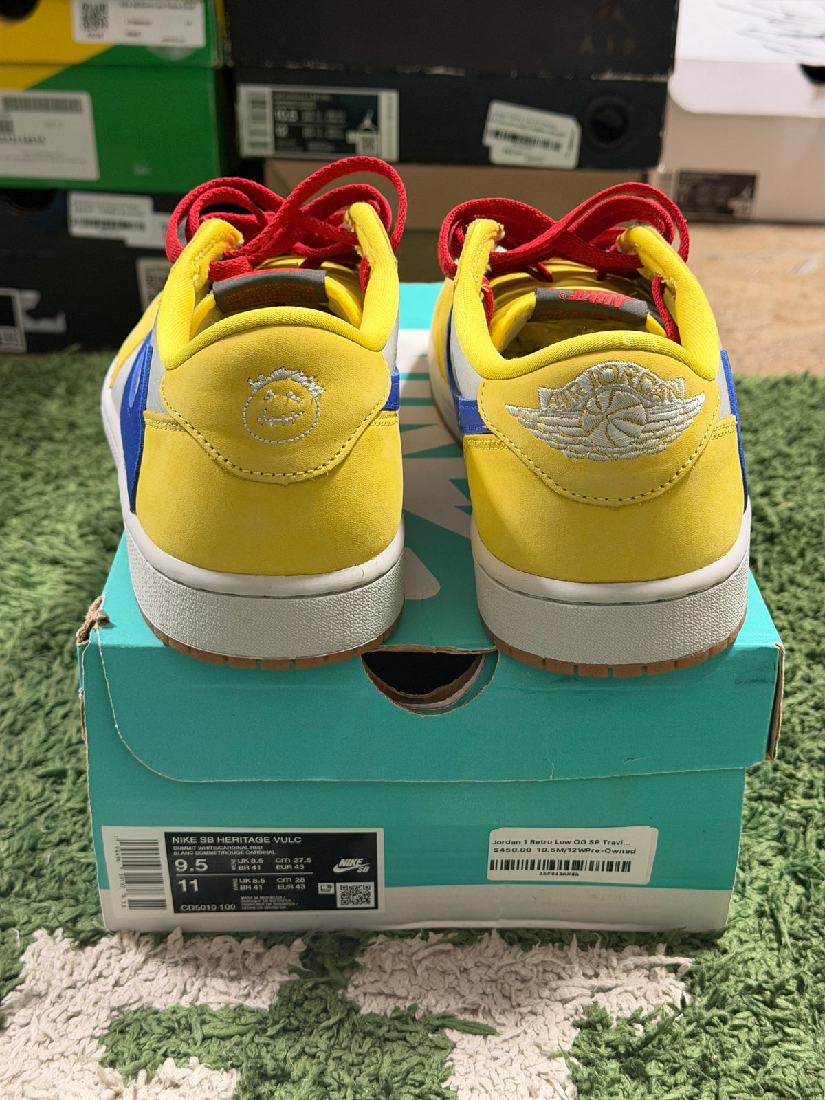 Jordan 1 Retro Low OG SP Travis Scott Canary (Women's)