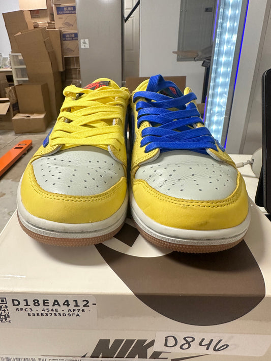 JORDAN 1 LOW TRAVIS SCOTT CANARY