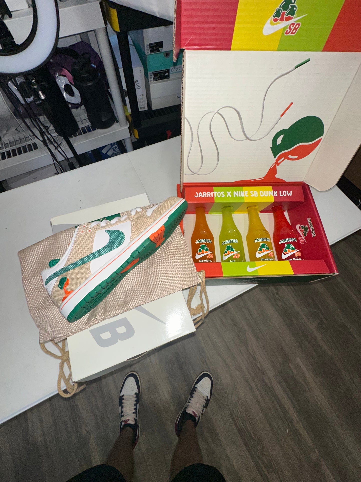 (B610) Nike SB Dunk Low Jarritos ( Drink package ) Size 11.5M