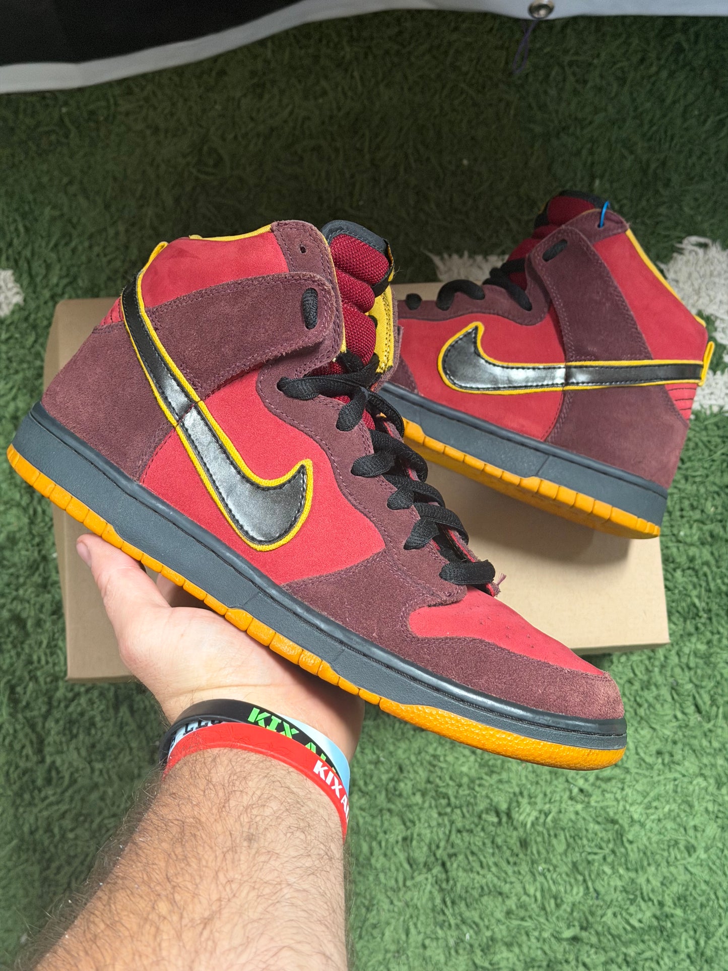 Nike SB Dunk High Iron Man