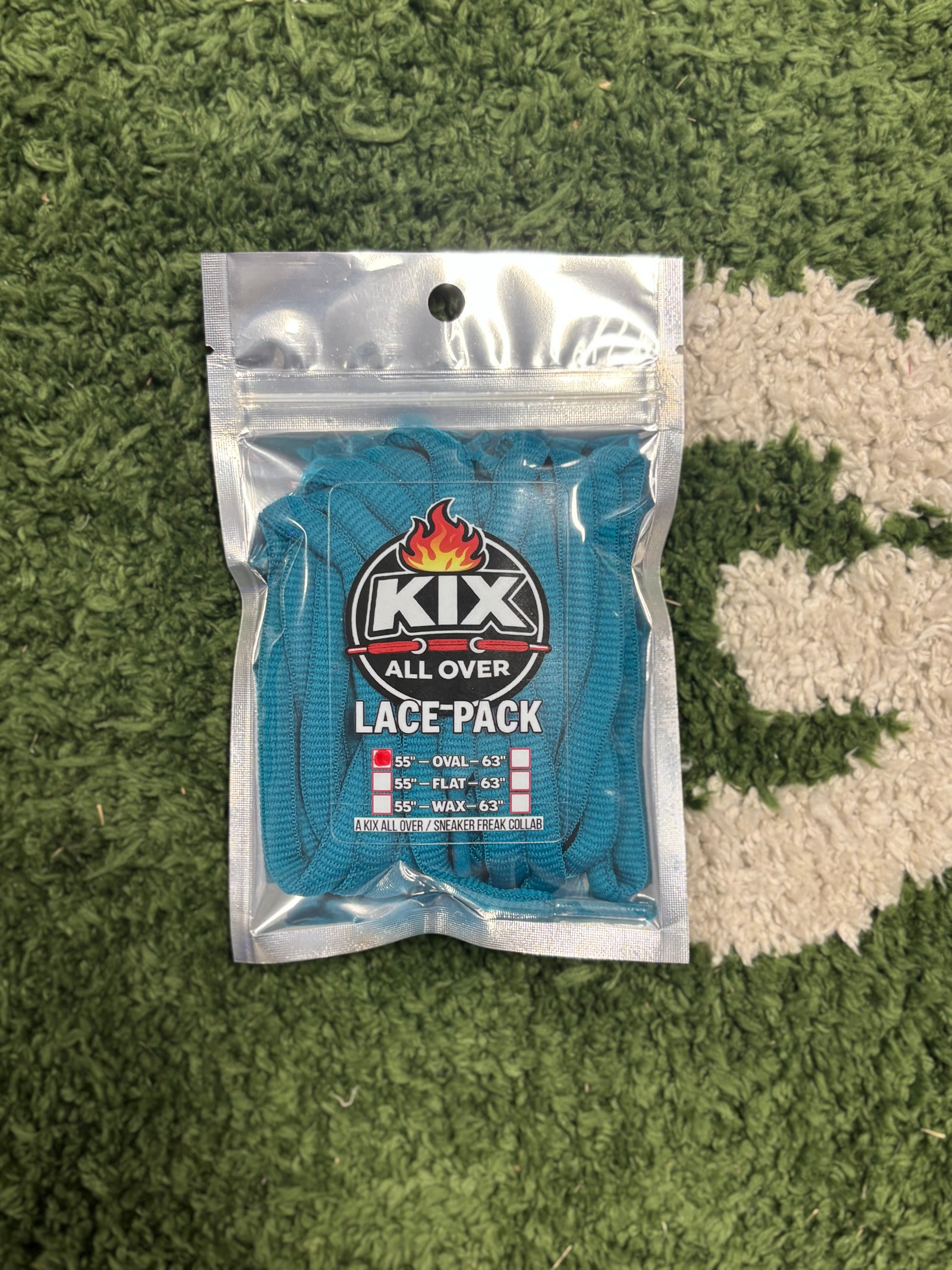 KIX ALL OVER SINGLE LACE PACK (AQUA)