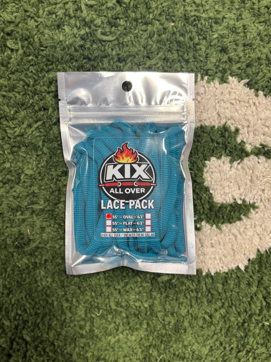 KIX ALL OVER SINGLE LACE PACK (AQUA)