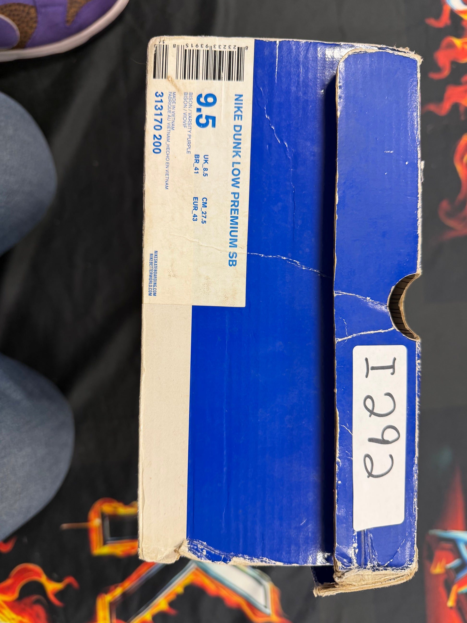 NIKE SB DUNK LOW PURPLE SAFARI