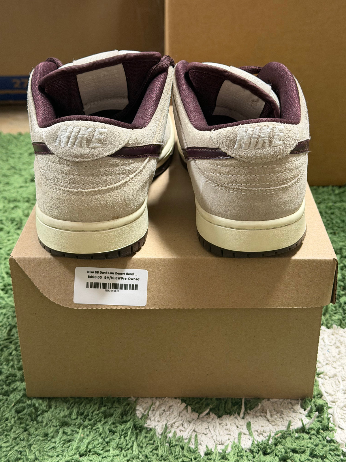 Nike SB Dunk Low Desert Sand Mahogany