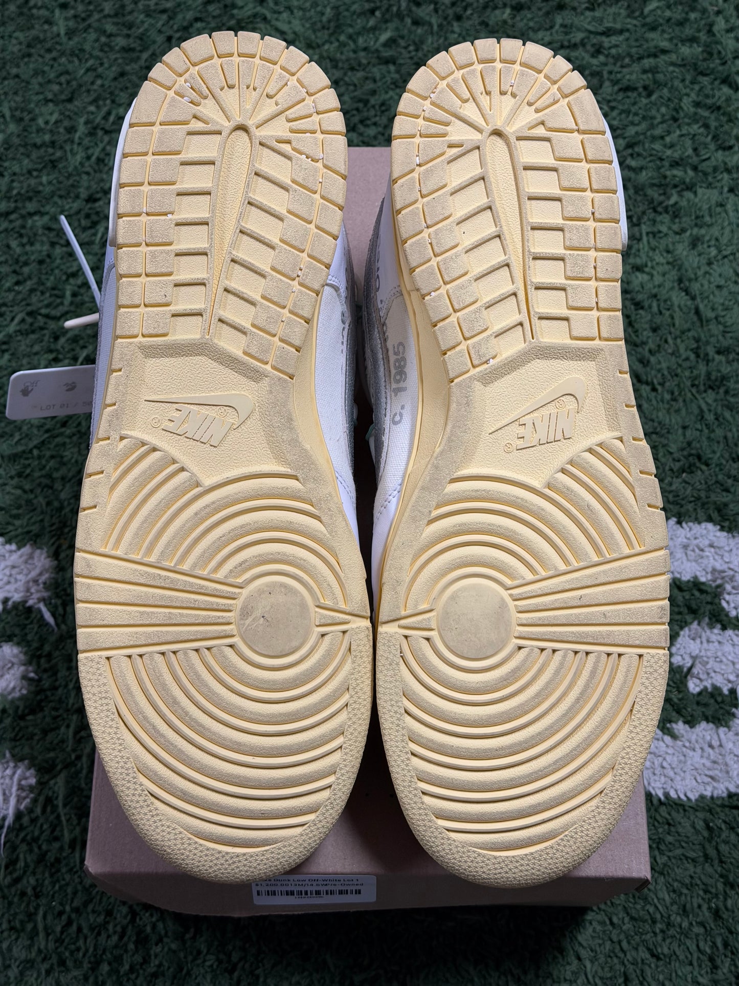 Nike Dunk Low Off-White Lot 1