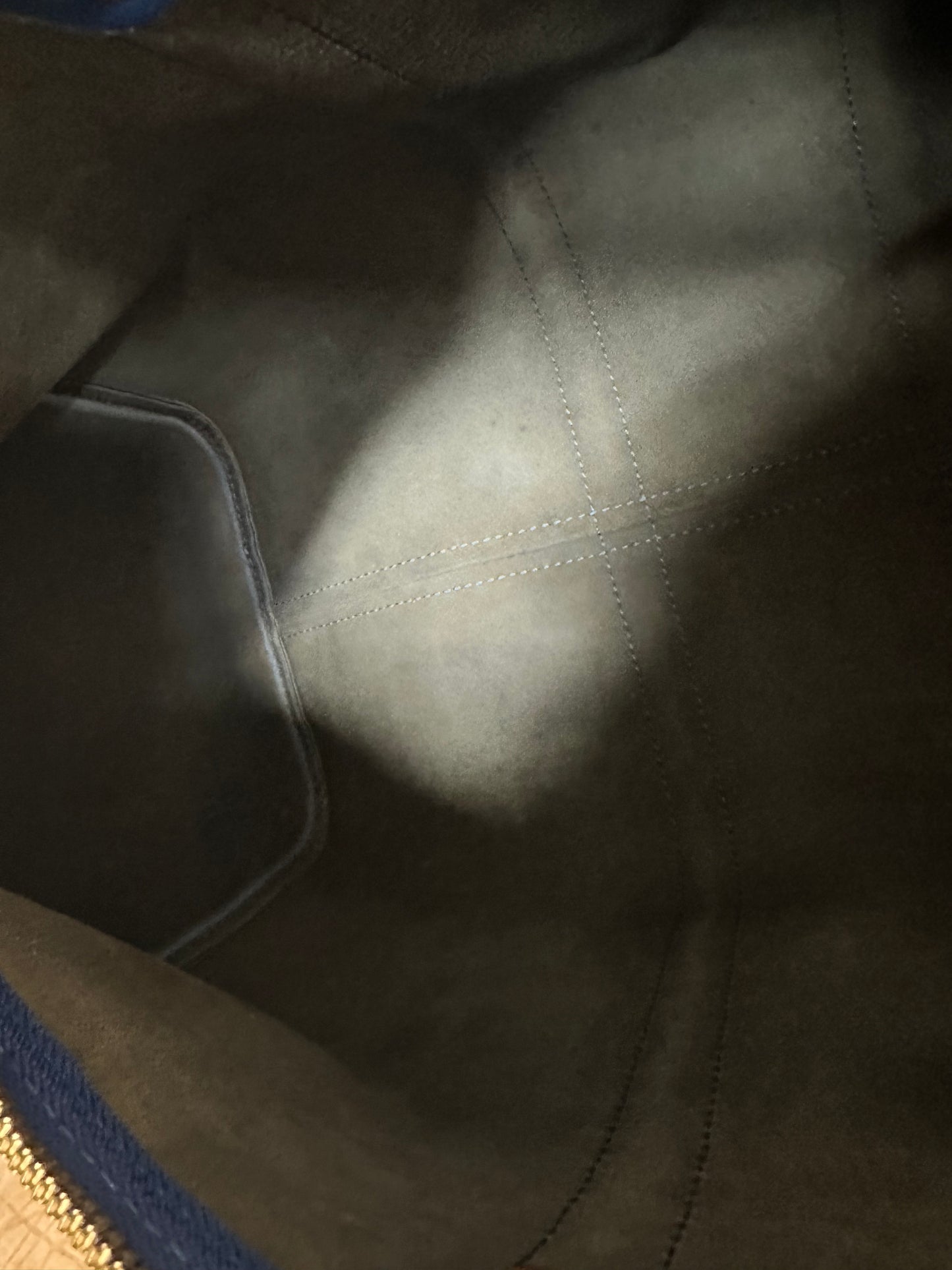 Louis Vuitton Keepall Epi 45 Blue