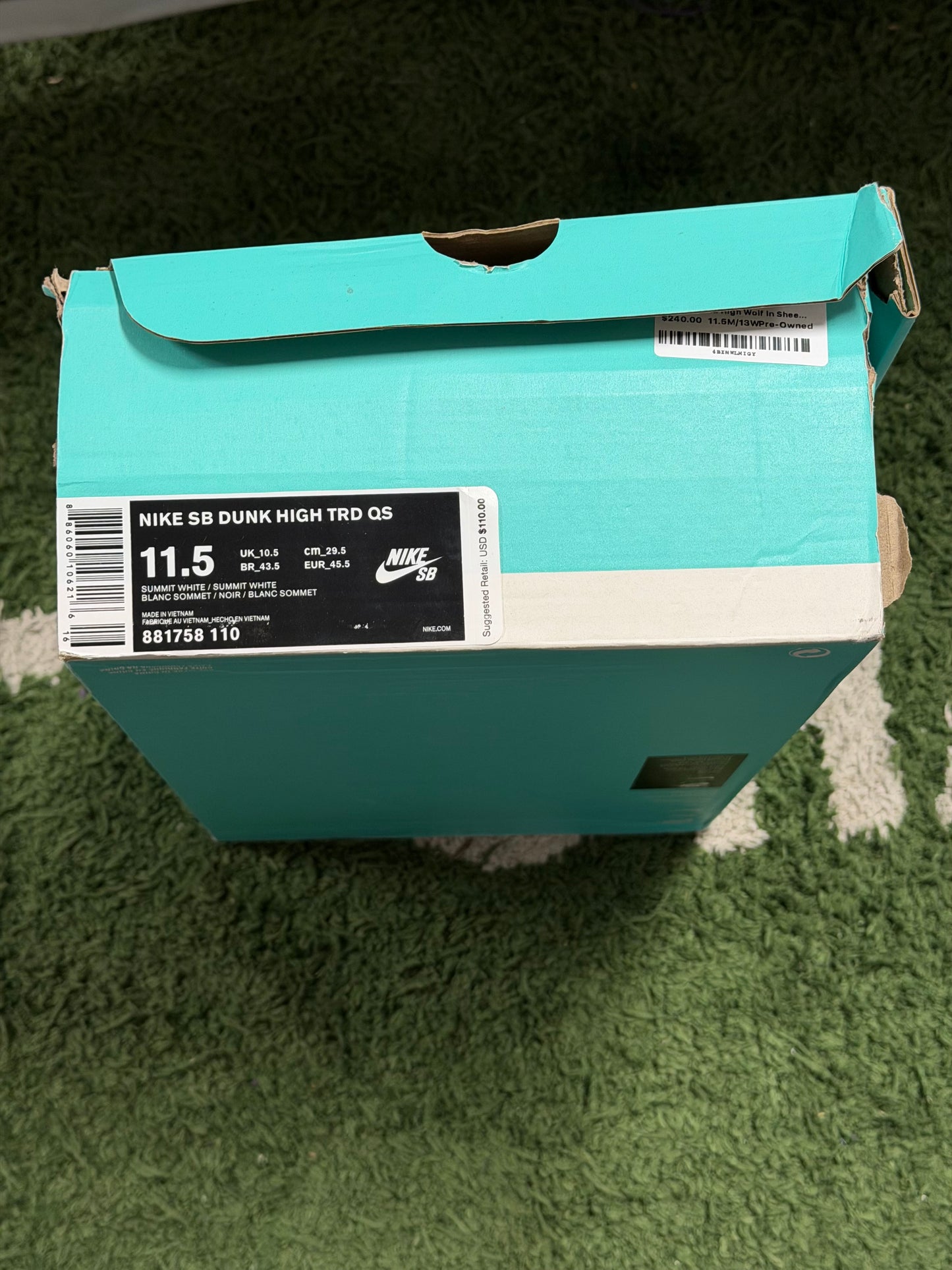 Nike SB Dunk High Wolf In Sheep's Clothing (Deluxe Set W/ Accessories)