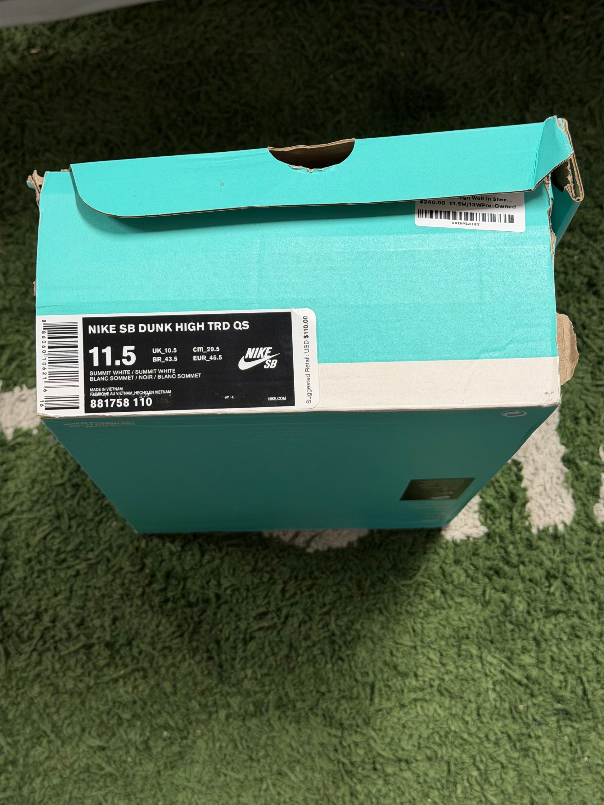 Nike SB Dunk High Wolf In Sheep's Clothing (Deluxe Set W/ Accessories)