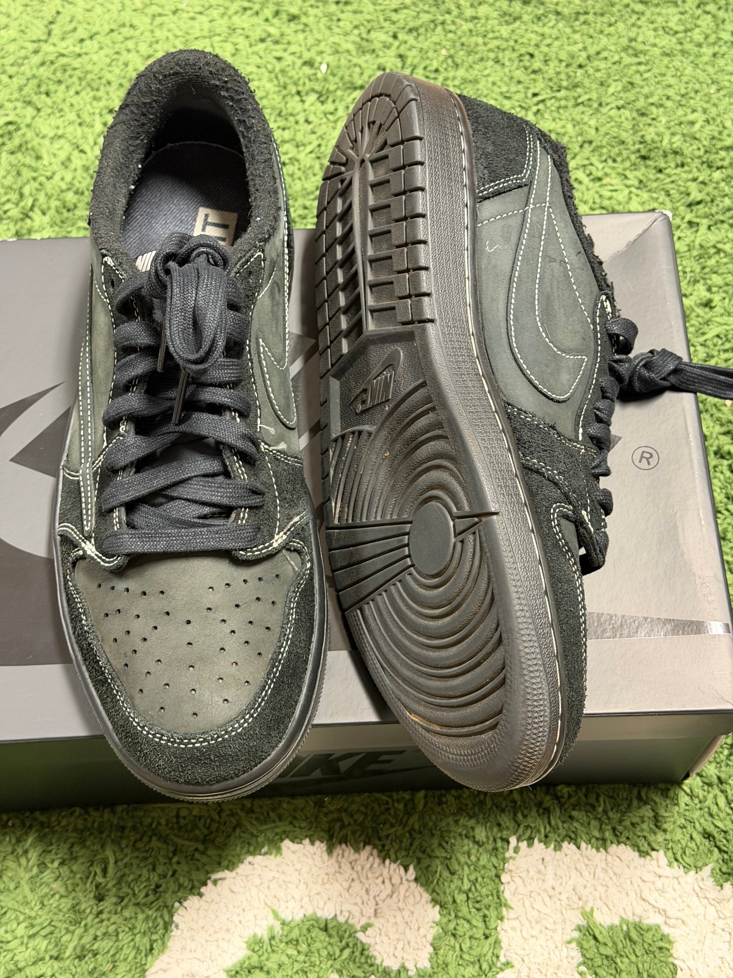 Jordan 1 Retro Low OG SP Travis Scott Black Phantom