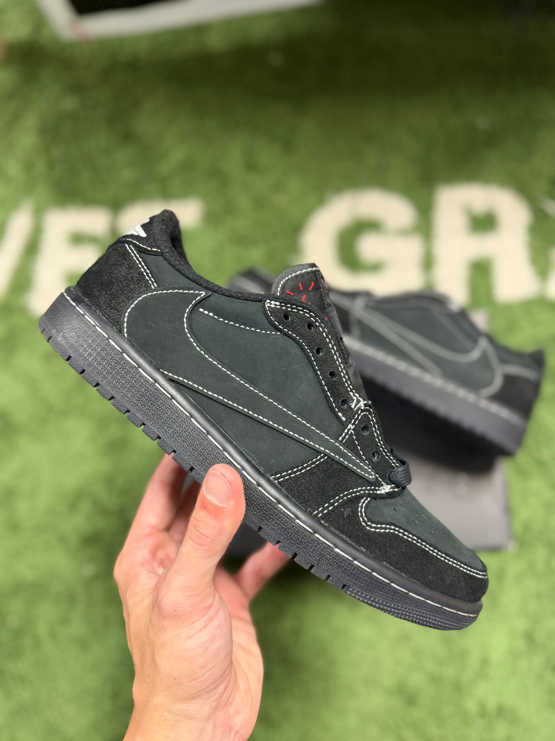 Jordan 1 Retro Low OG SP Travis Scott Black Phantom