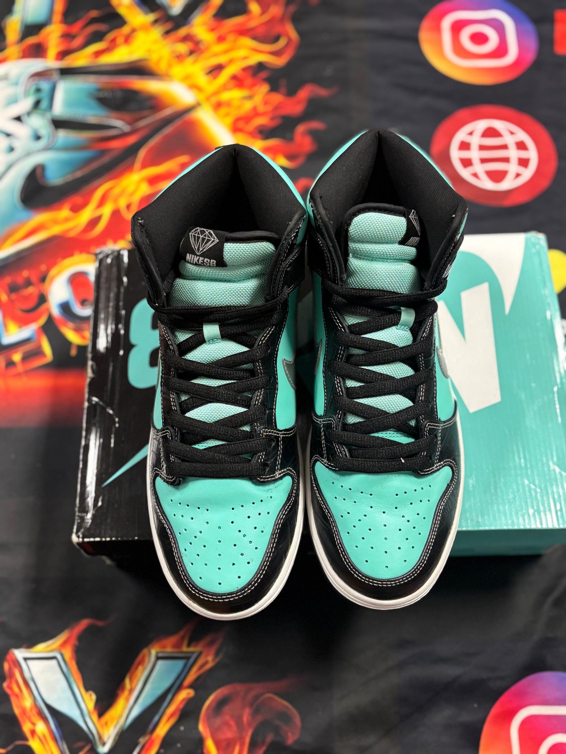 Nike SB Dunk High Diamond Supply Co.