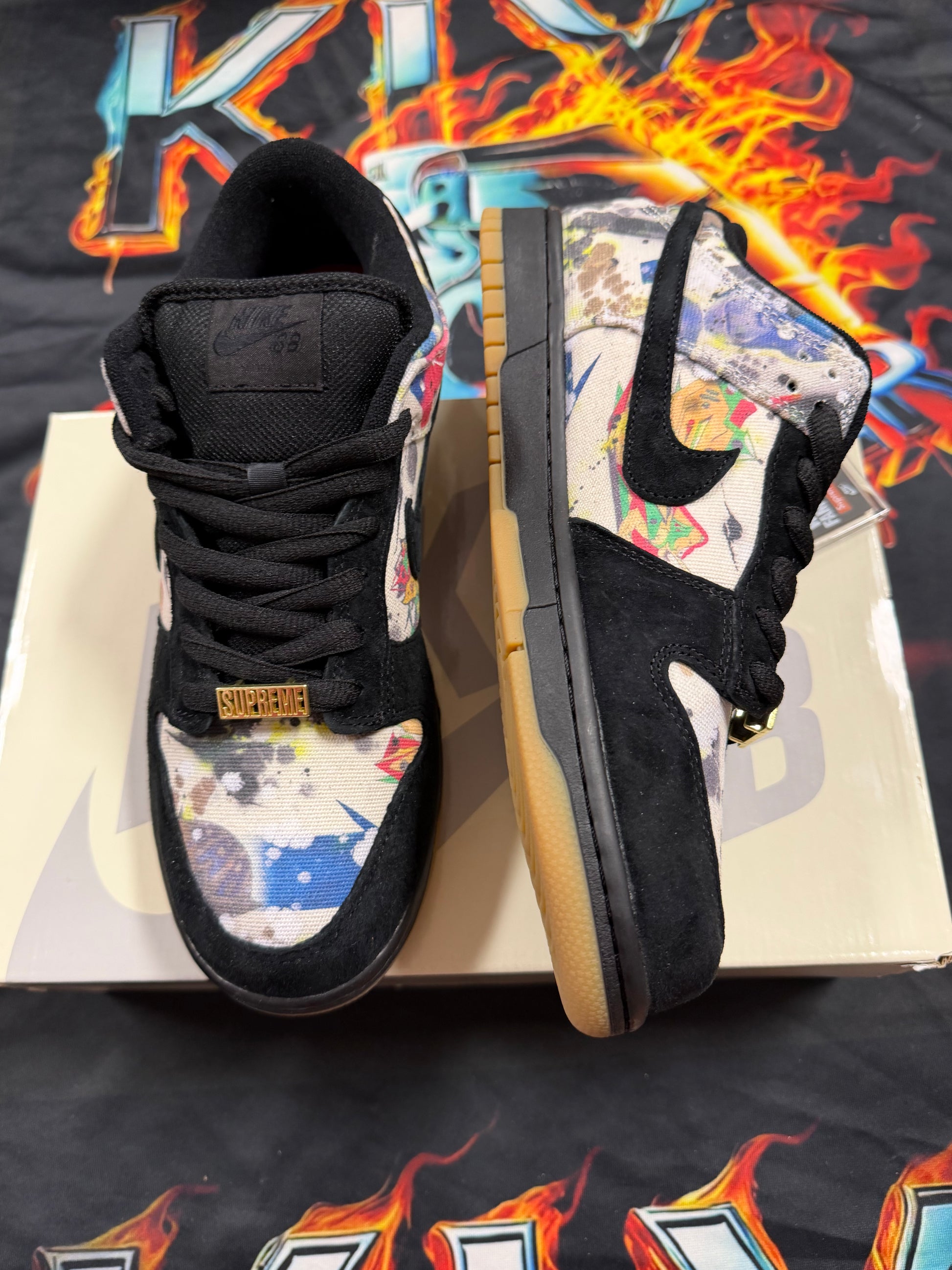 Nike SB Dunk Low Supreme Rammellzee