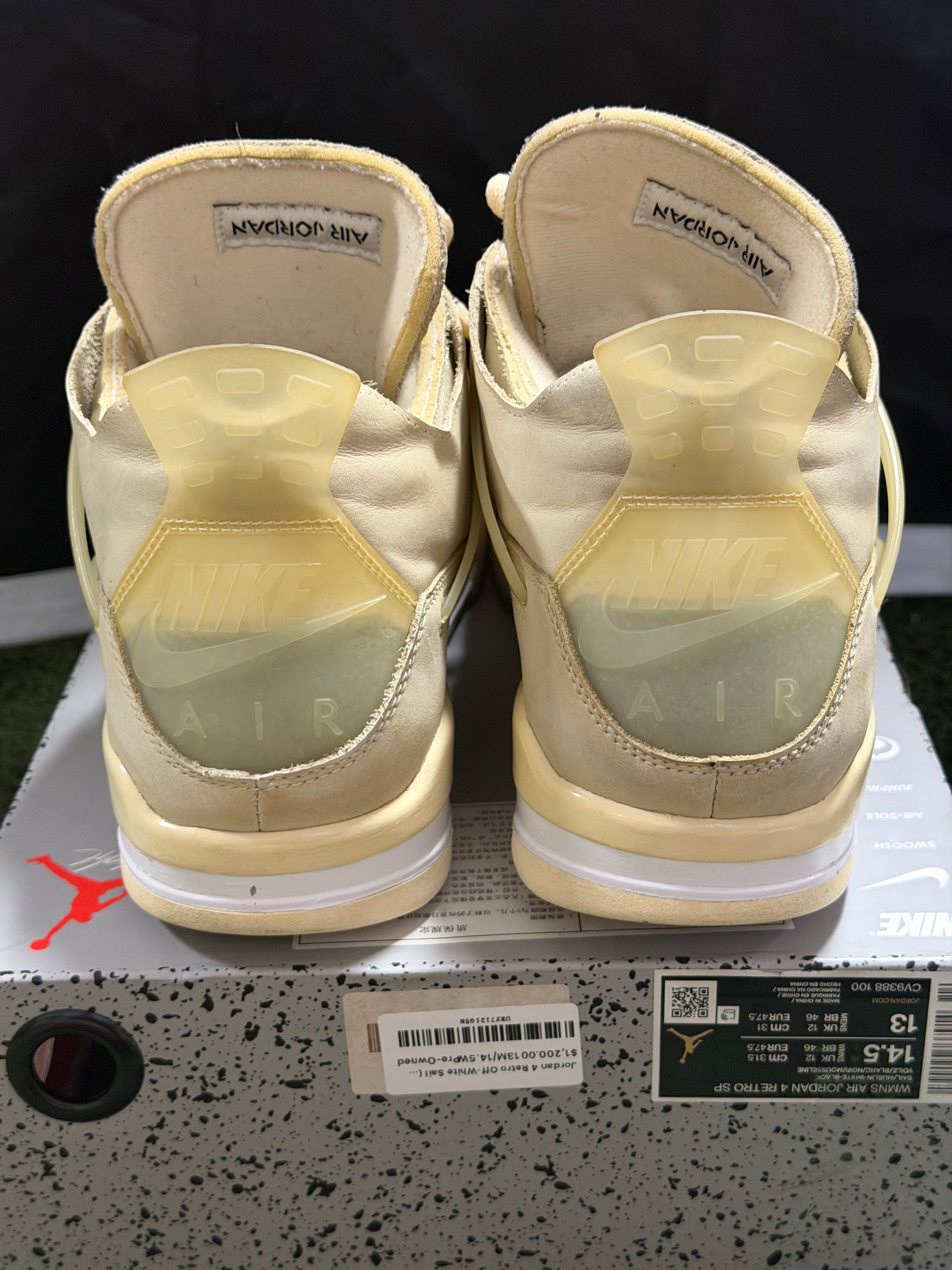 Jordan 4 Retro Off-White Sail (Women's)