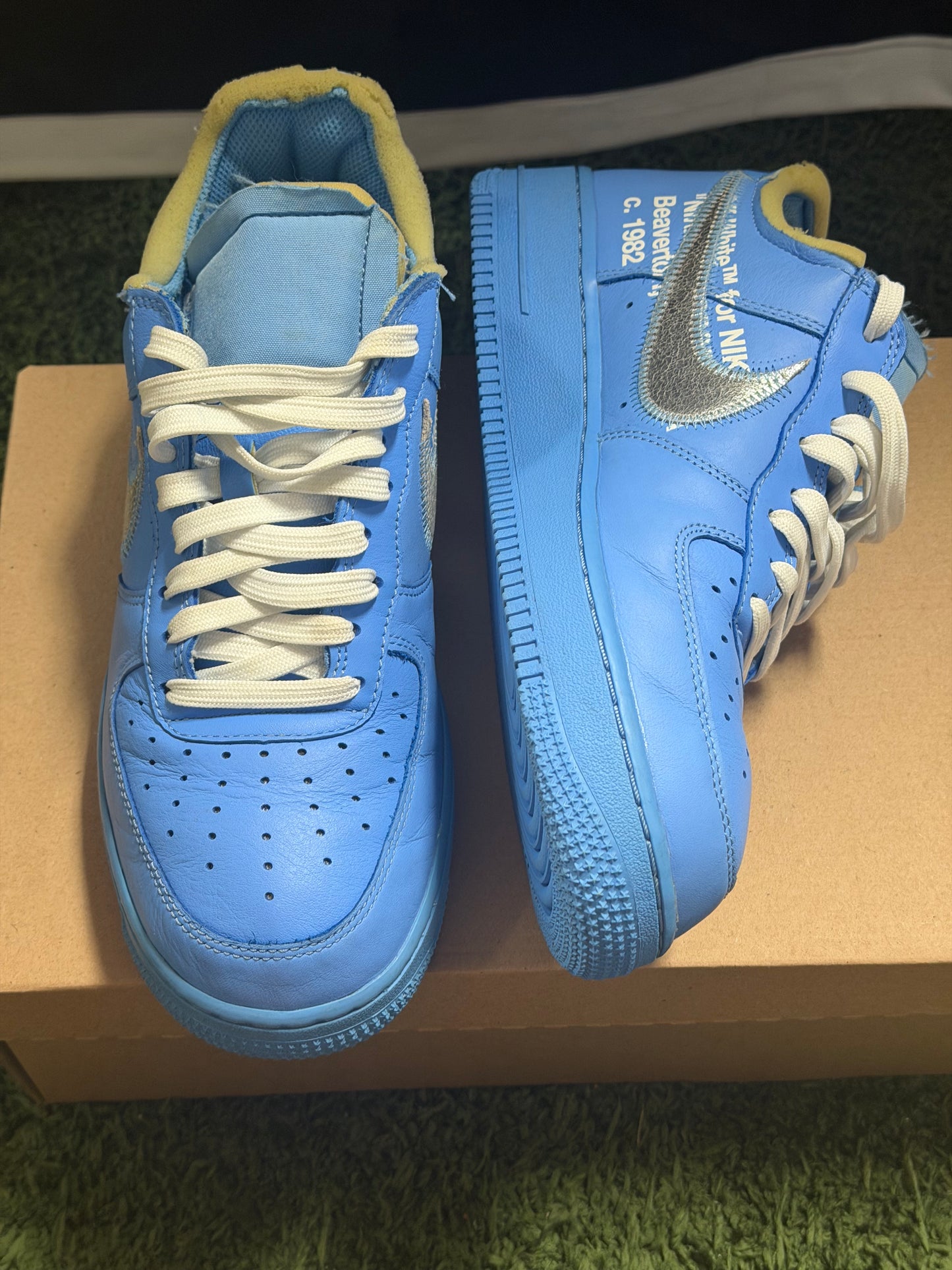 Nike Air Force 1 Low Off-White MCA University Blue