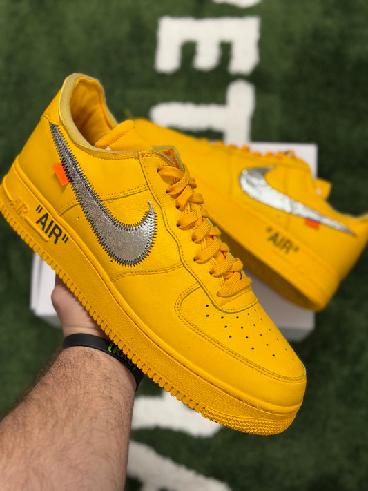 Nike Air Force 1 Low Off-White ICA University Gold