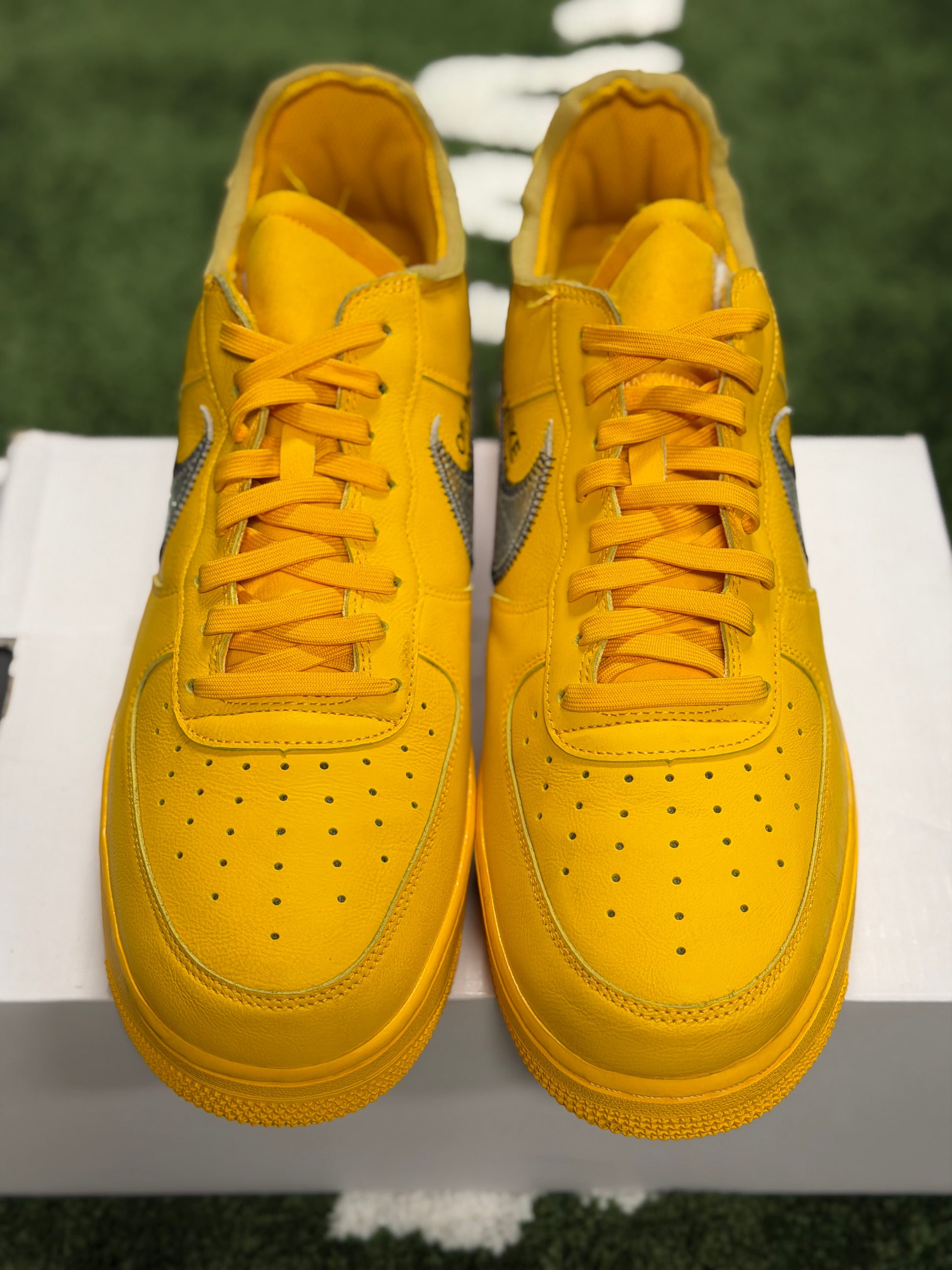 Nike Air Force 1 Low Off-White ICA University Gold